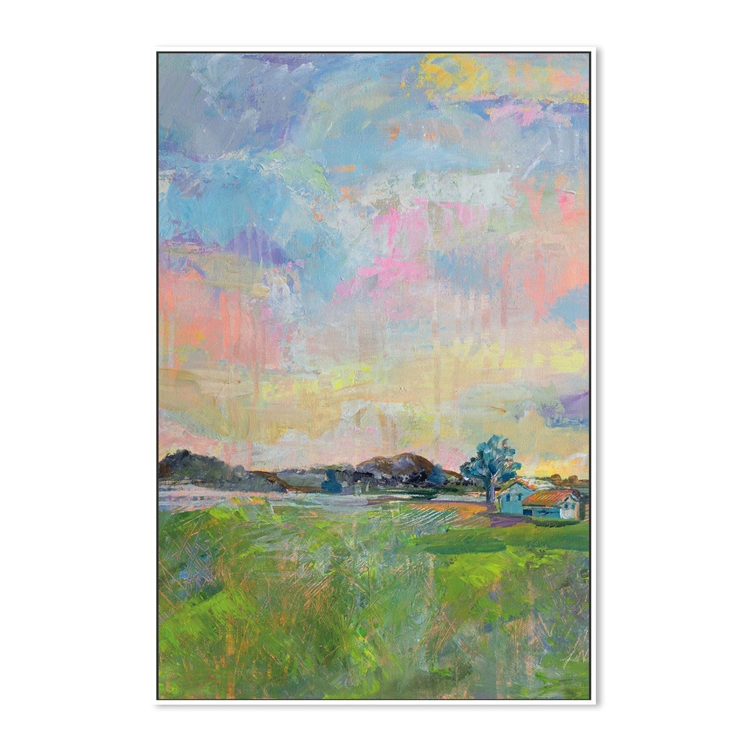wall-art-print-canvas-poster-framed-Farmhouse-by-Jeanette Vertentes-Gioia Wall Art