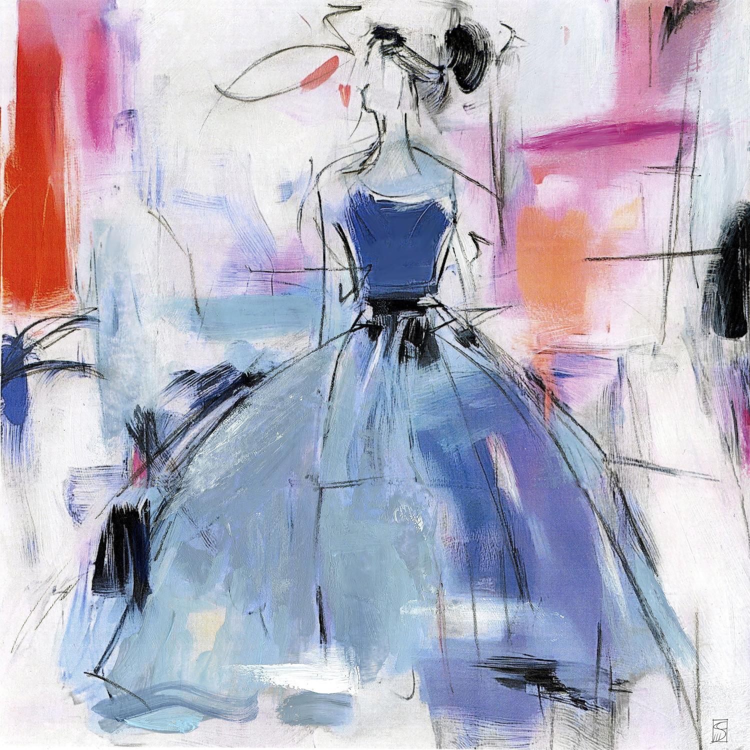 wall-art-print-canvas-poster-framed-Fashion Abstract, Style A-1