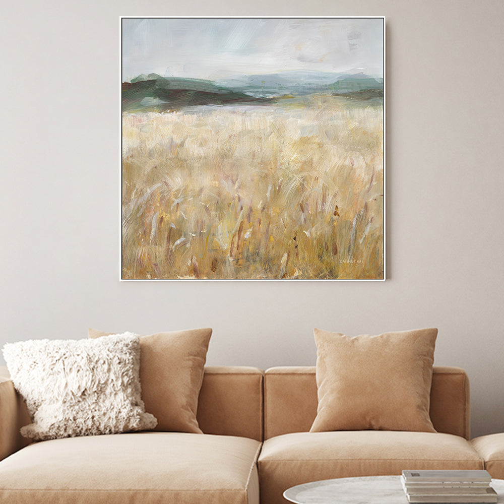 wall-art-print-canvas-poster-framed-Field of Gold, Style A , By Danhui Nai-2