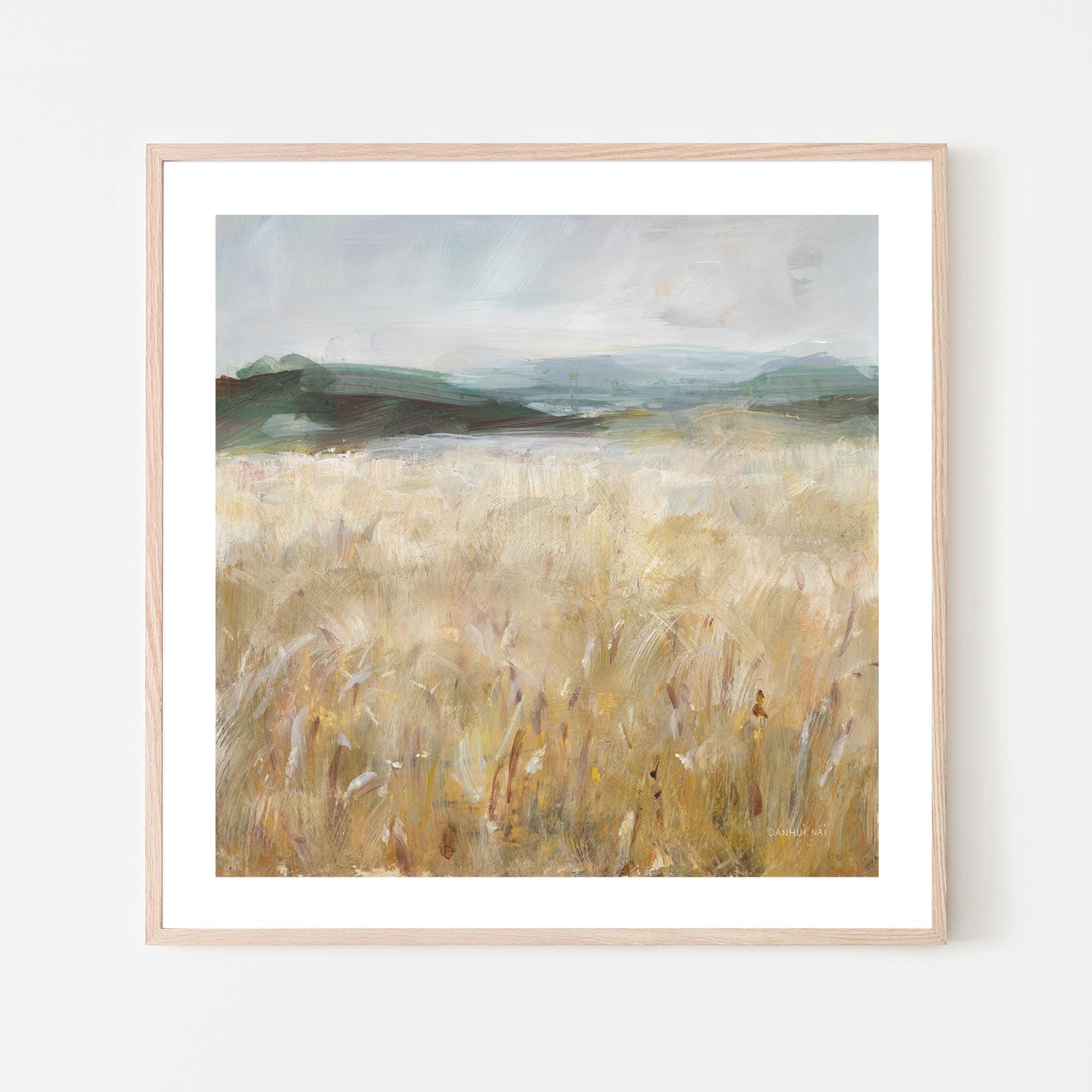 wall-art-print-canvas-poster-framed-Field of Gold, Style A , By Danhui Nai-6