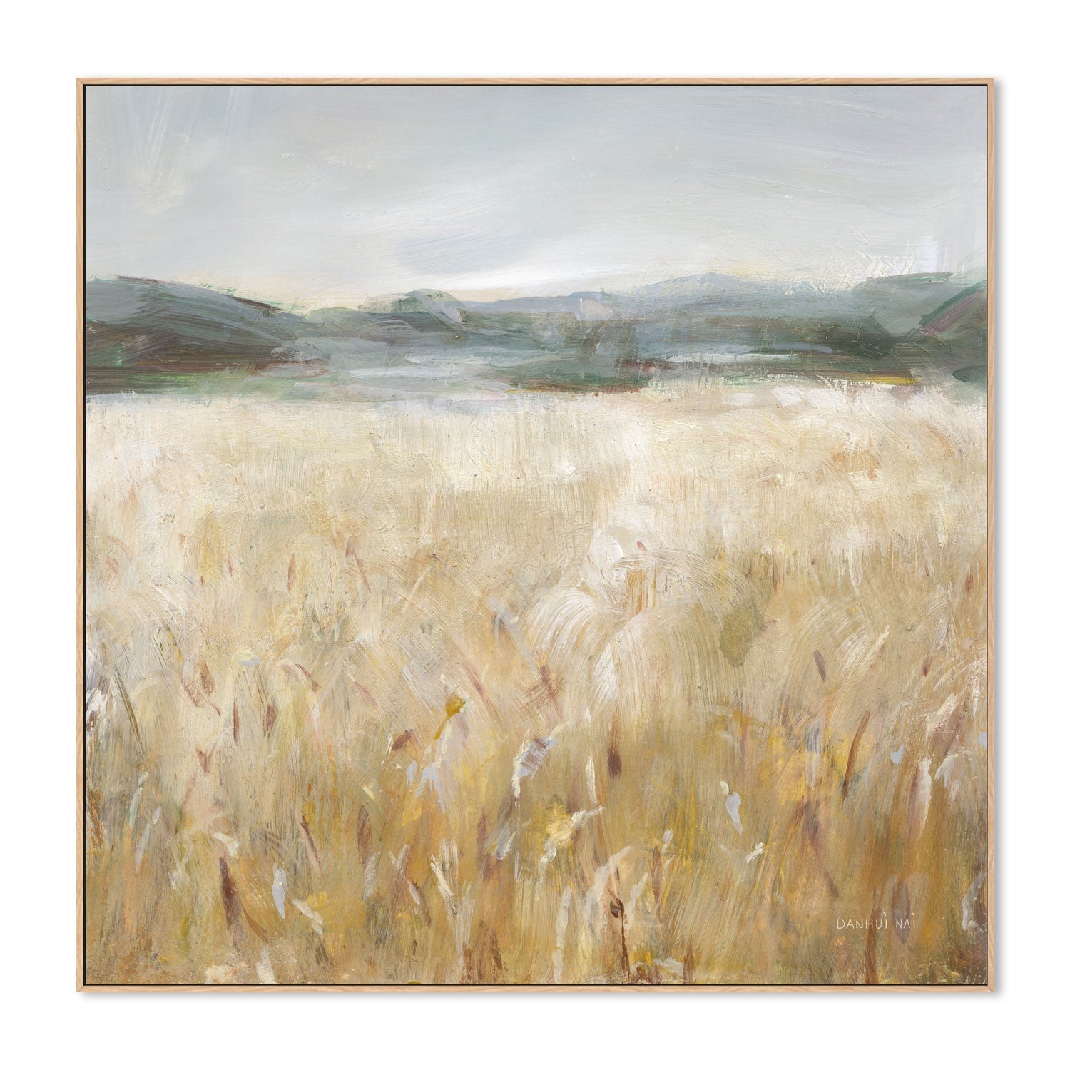 wall-art-print-canvas-poster-framed-Field of Gold, Style B , By Danhui Nai-4