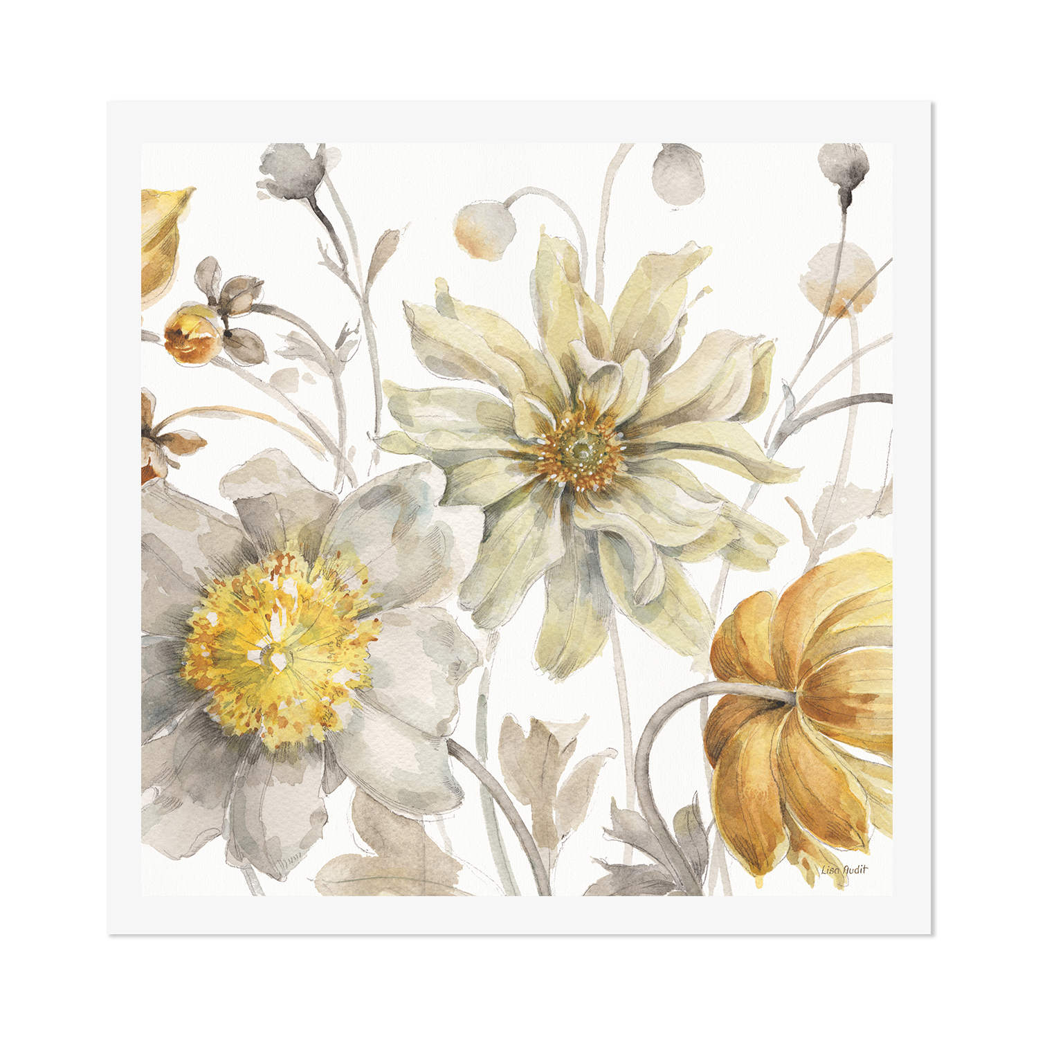 wall-art-print-canvas-poster-framed-Fields Of Gold, Style B , By Lisa Audit-GIOIA-WALL-ART