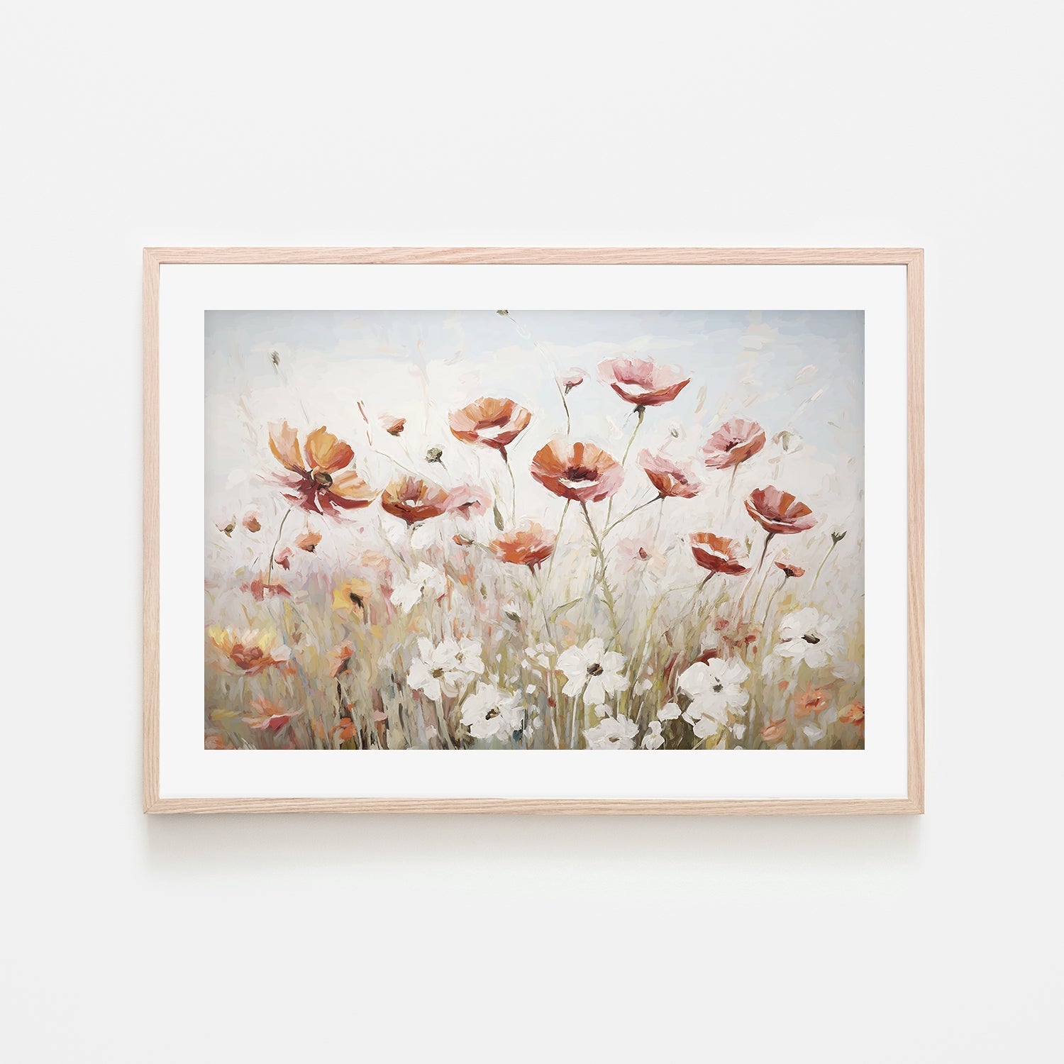 wall-art-print-canvas-poster-framed-Field of Poppies , By Accent Art Studio , By Accent Art Studio-6