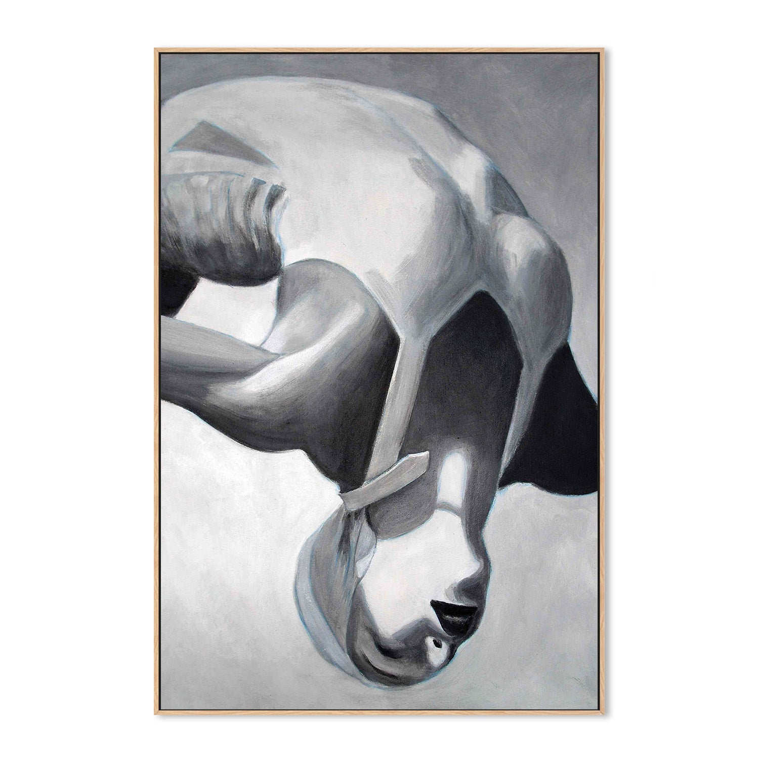 wall-art-print-canvas-poster-framed-Fifties Diver-4