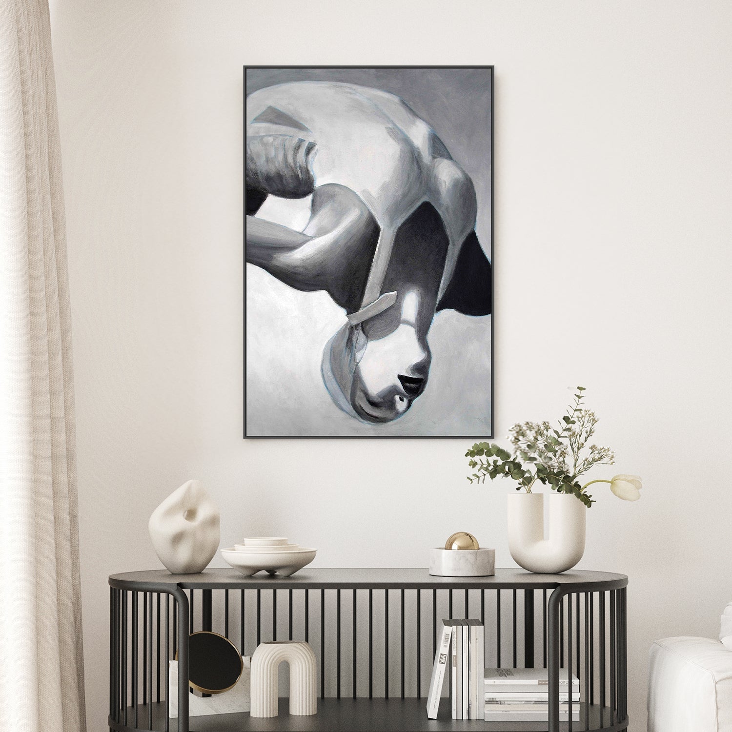 wall-art-print-canvas-poster-framed-Fifties Diver-9