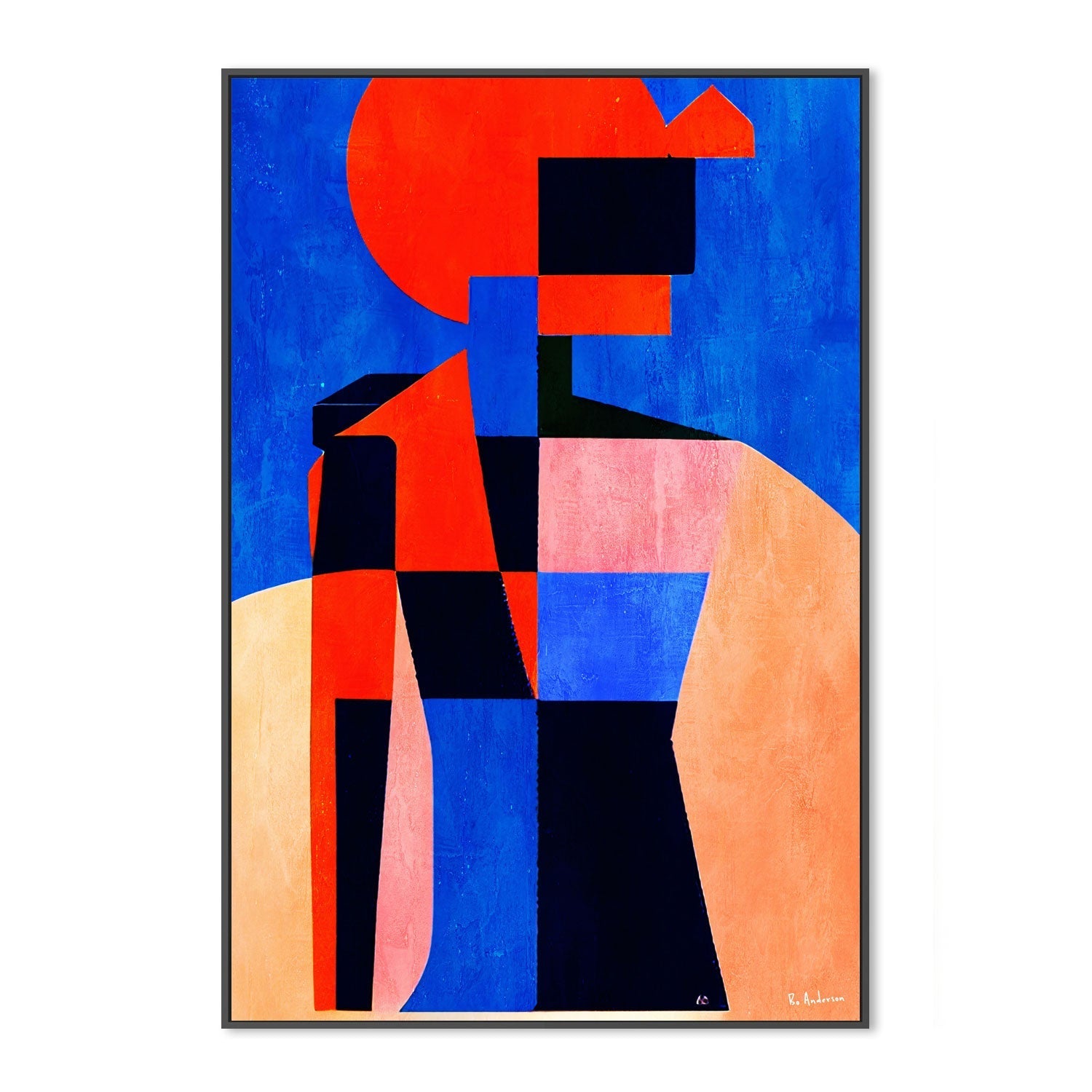 wall-art-print-canvas-poster-framed-Figure No.9 , By Bo Anderson-3