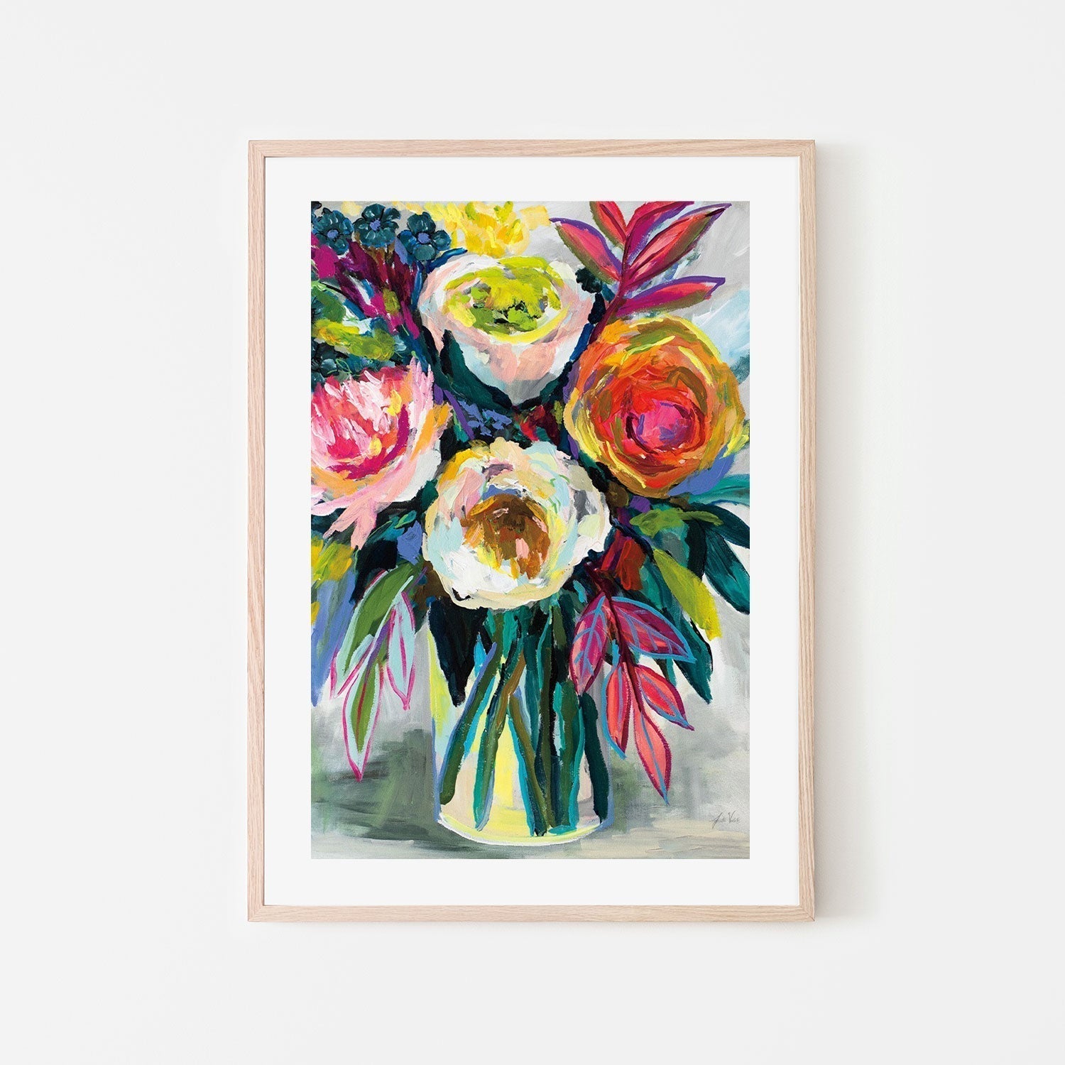 wall-art-print-canvas-poster-framed-First Kiss-by-Jeanette Vertentes-Gioia Wall Art