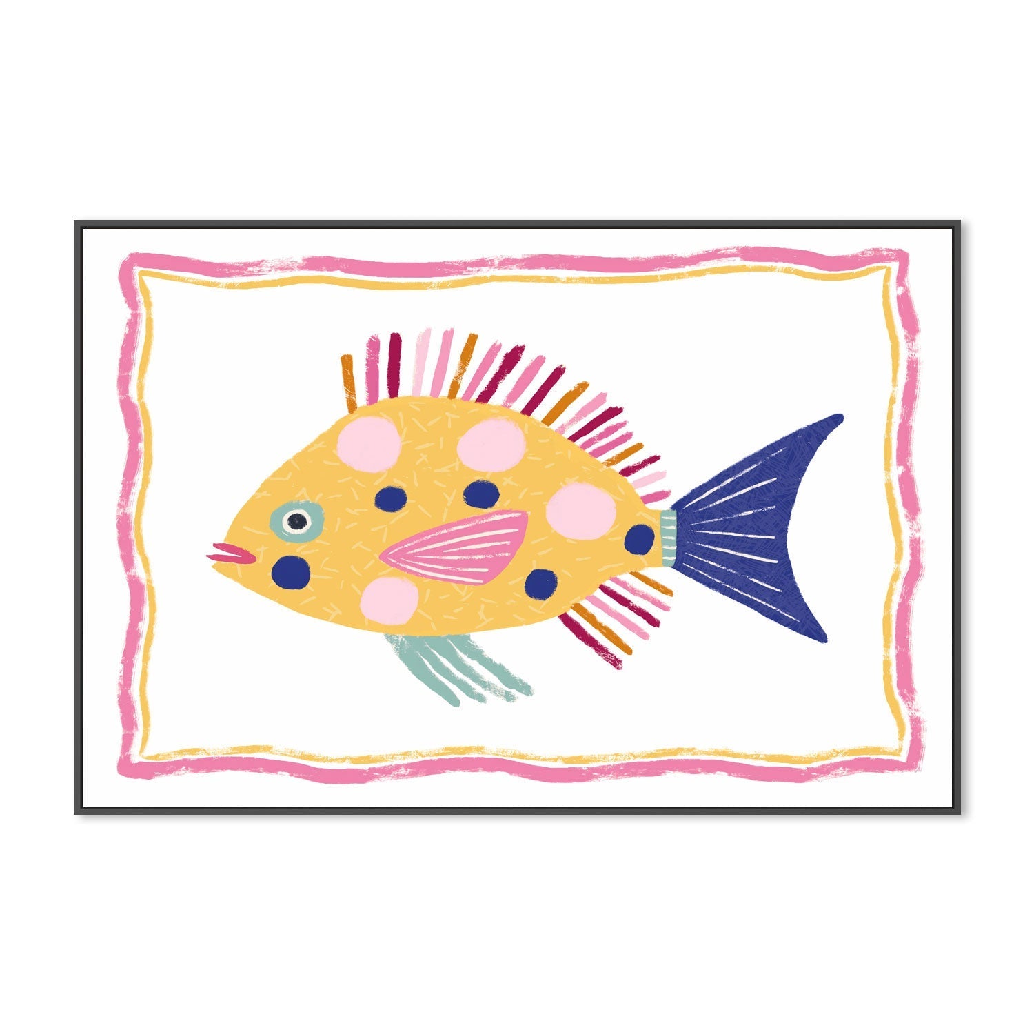 wall-art-print-canvas-poster-framed-Fish , By Lisa Nohren-3