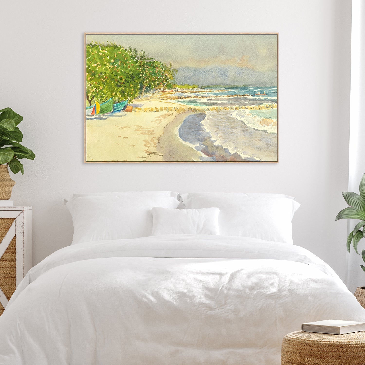 wall-art-print-canvas-poster-framed-Fishing Boats , By David Dallison-2
