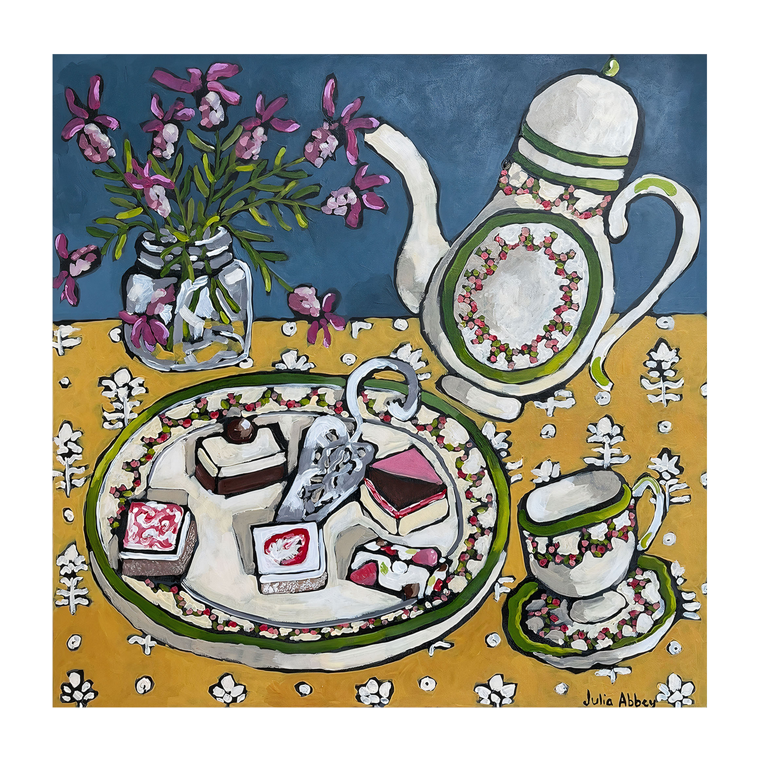 wall-art-print-canvas-poster-framed-Five Little Slices , By Julia Abbey-1