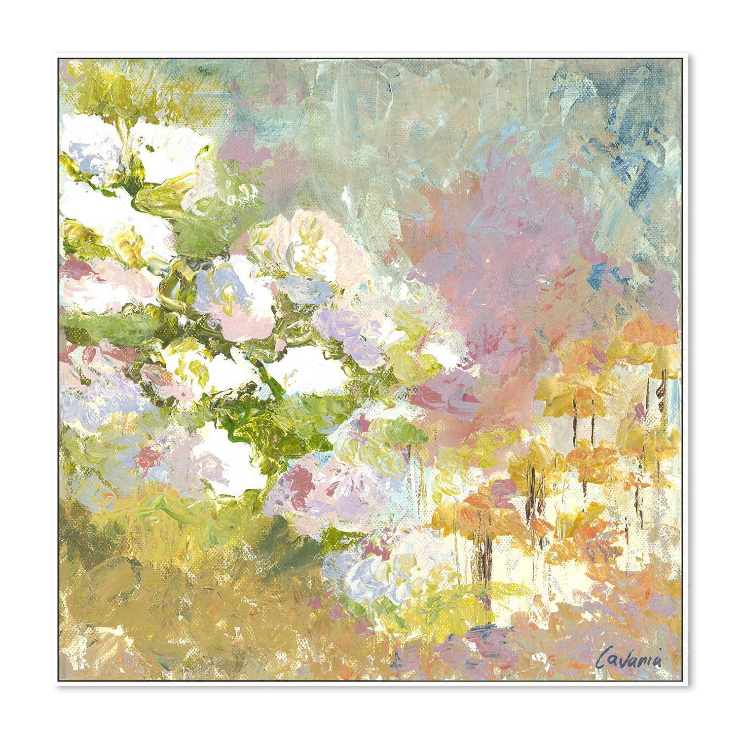 wall-art-print-canvas-poster-framed-Fleur De Jardin, Style D-5