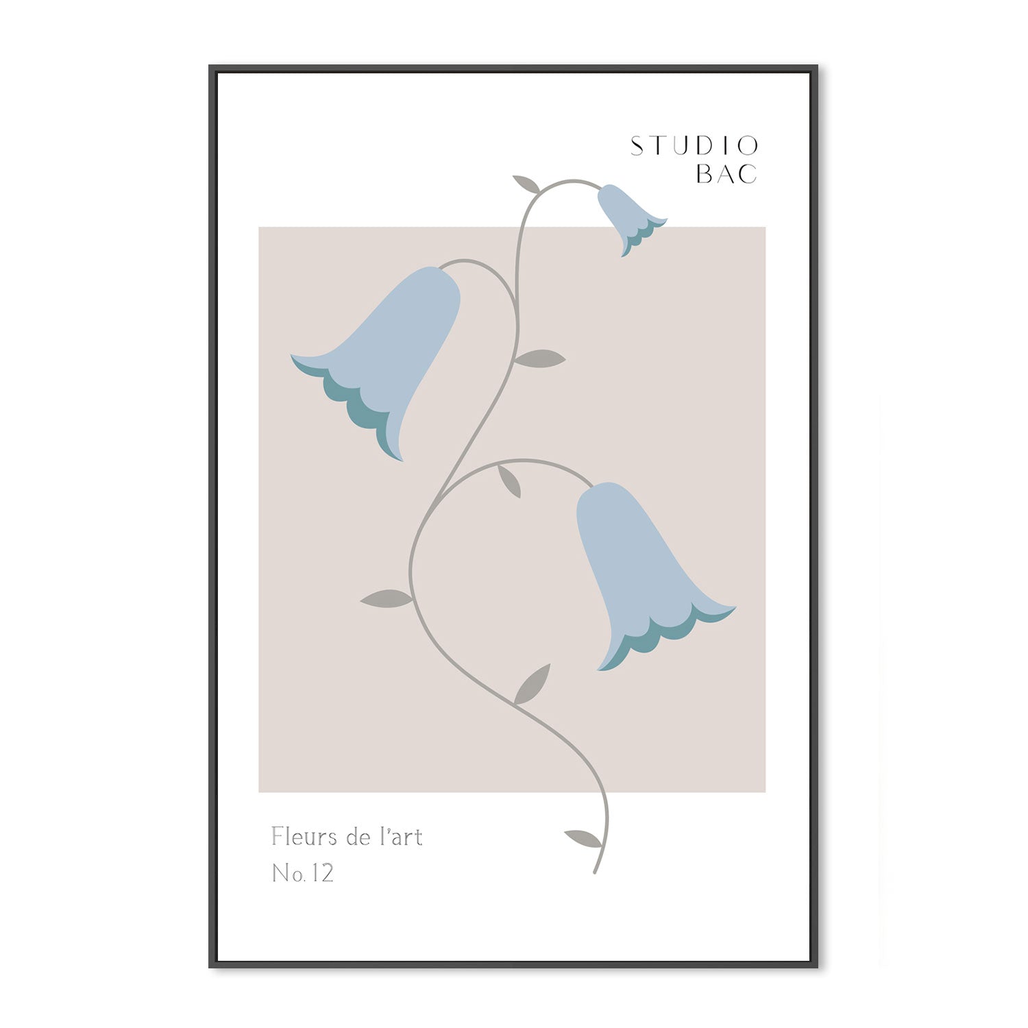 wall-art-print-canvas-poster-framed-Fleurs de l'art, No. 12-GIOIA-WALL-ART
