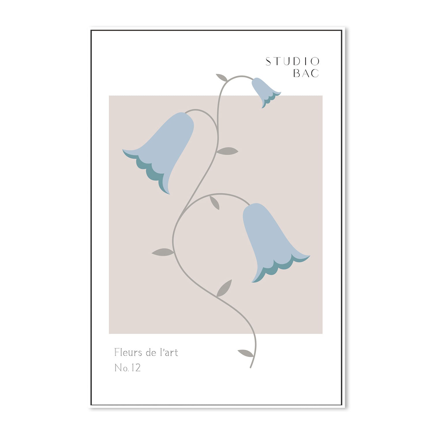 wall-art-print-canvas-poster-framed-Fleurs de l'art, No. 12-GIOIA-WALL-ART