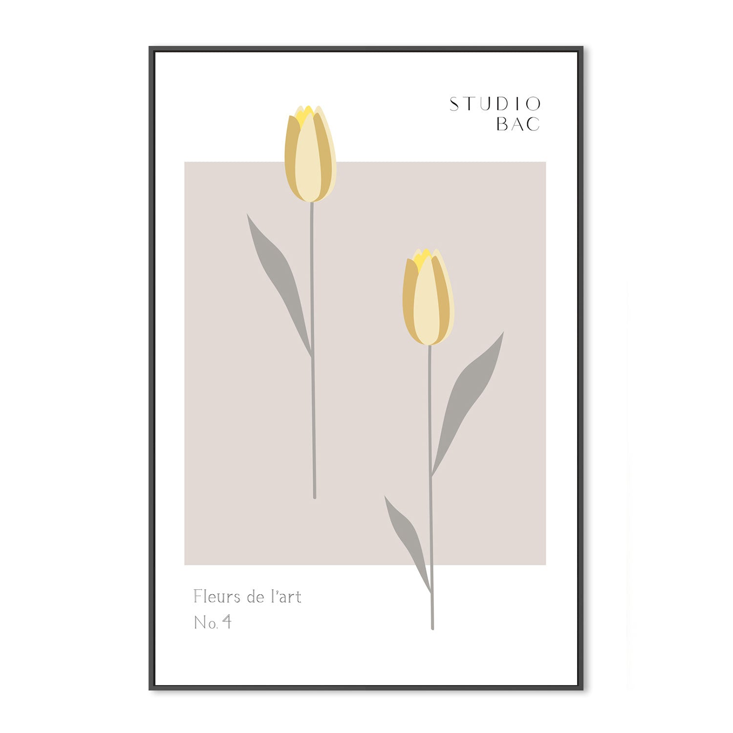 wall-art-print-canvas-poster-framed-Fleurs de l'art, No. 4-GIOIA-WALL-ART