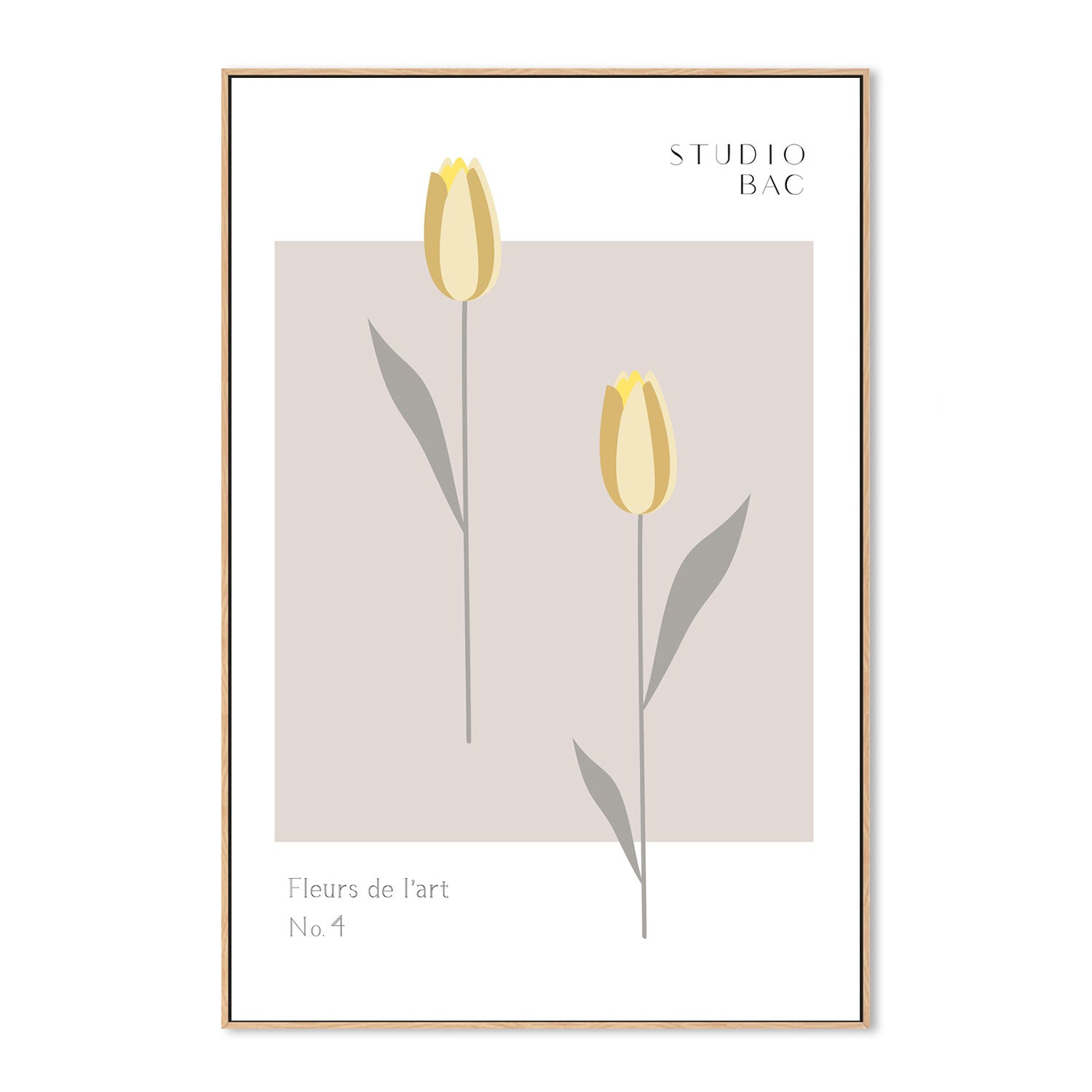 wall-art-print-canvas-poster-framed-Fleurs de l'art, No. 4-GIOIA-WALL-ART