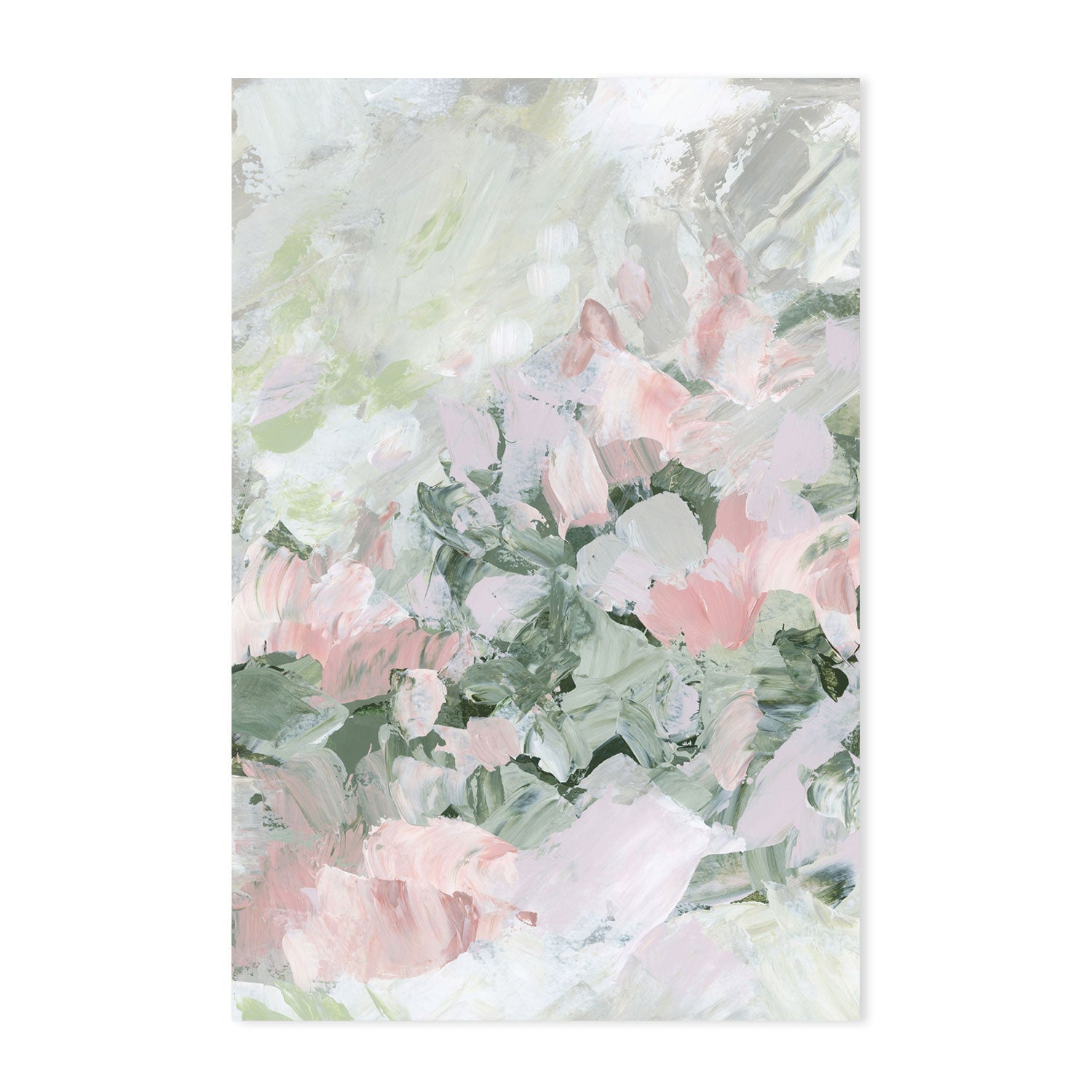 wall-art-print-canvas-poster-framed-Floral Assortment In Pastel, Style D-by-Emily Wood-Gioia Wall Art