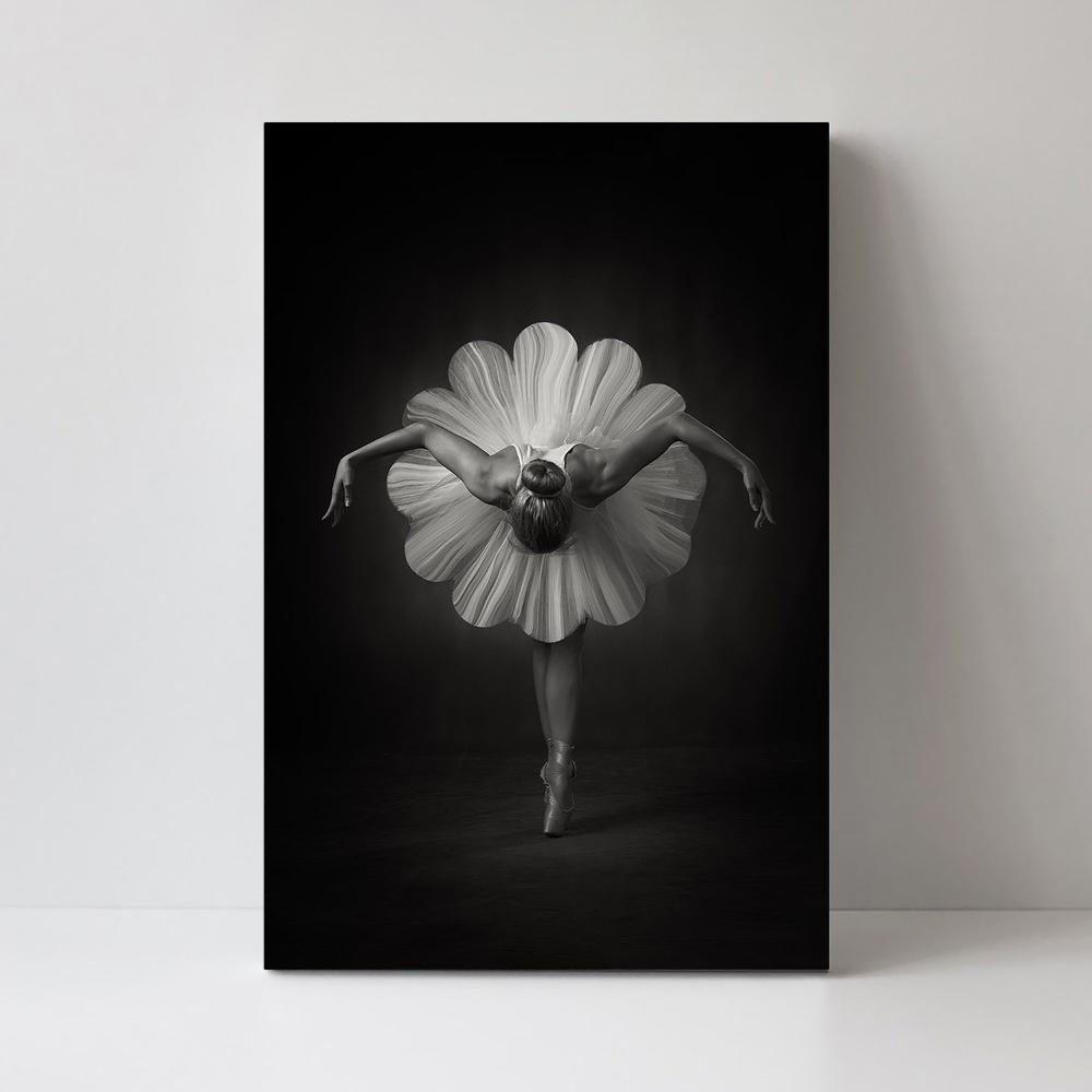 wall-art-print-canvas-poster-framed-Floral Ballet, By Ross Oscar-by-Plus X Studio-Gioia Wall Art