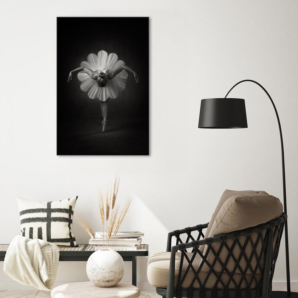 wall-art-print-canvas-poster-framed-Floral Ballet, By Ross Oscar-by-Plus X Studio-Gioia Wall Art