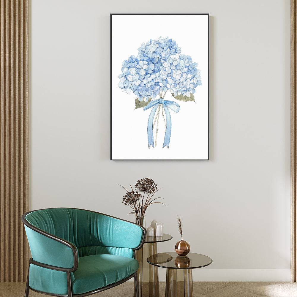 wall-art-print-canvas-poster-framed-Floral Bow , By Lady Hana-2