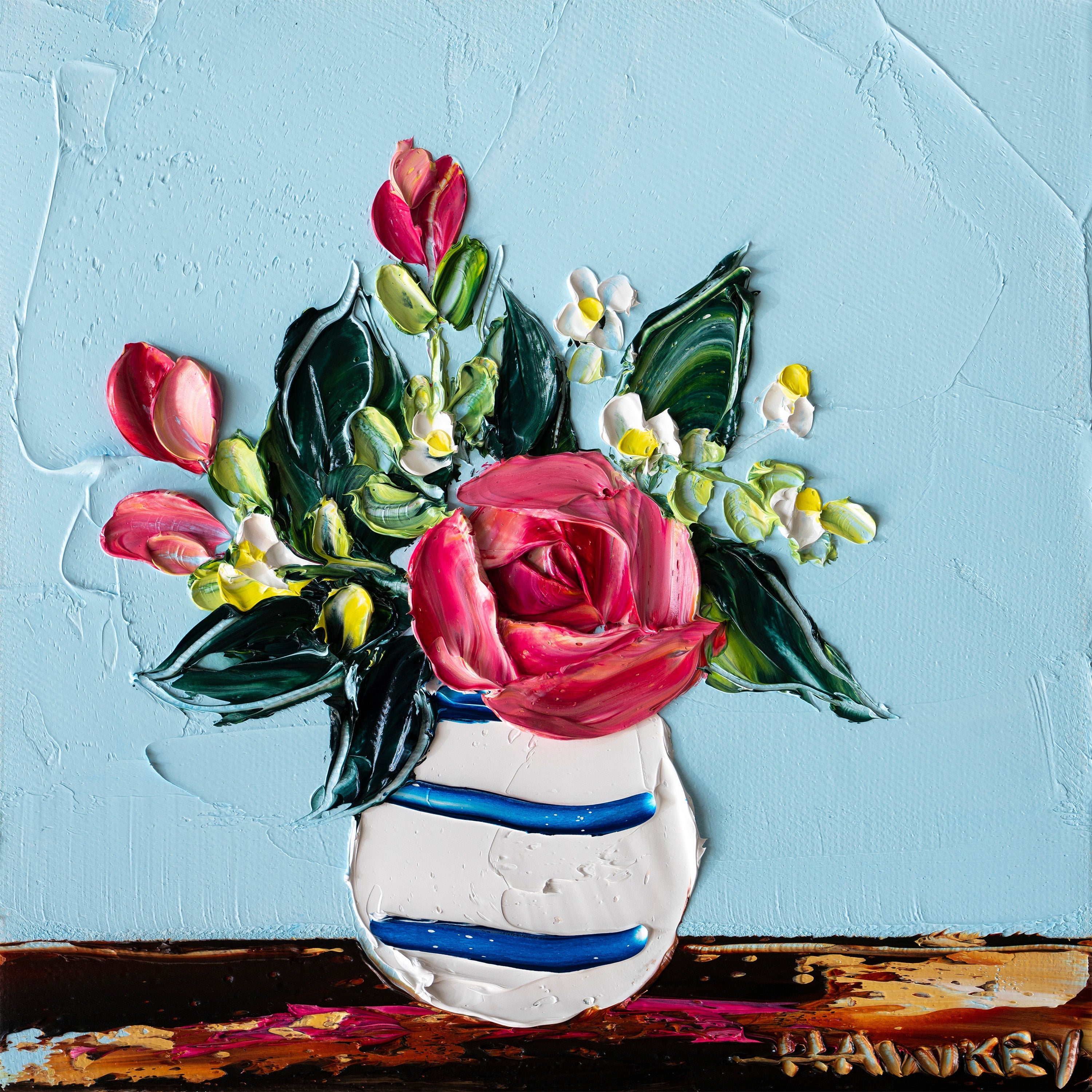 wall-art-print-canvas-poster-framed-Floral Celebration-1