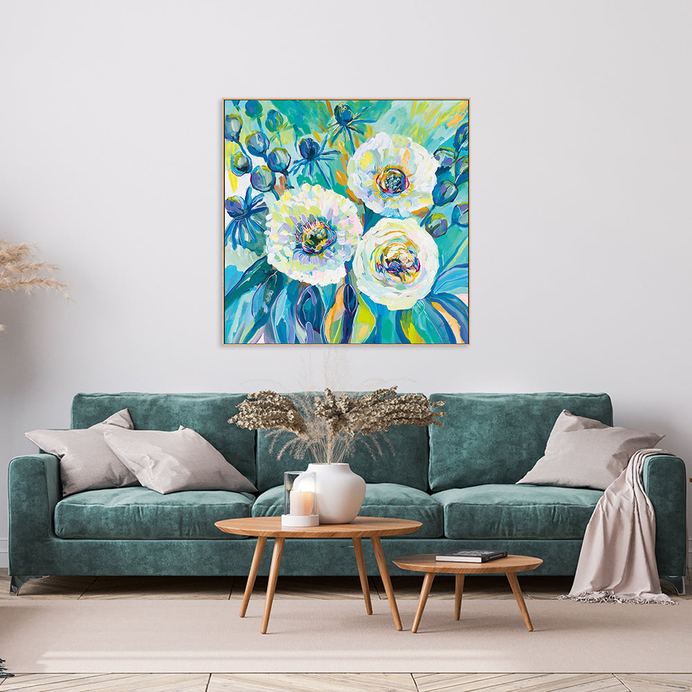 wall-art-print-canvas-poster-framed-Floral Elation-by-Jeanette Vertentes-Gioia Wall Art