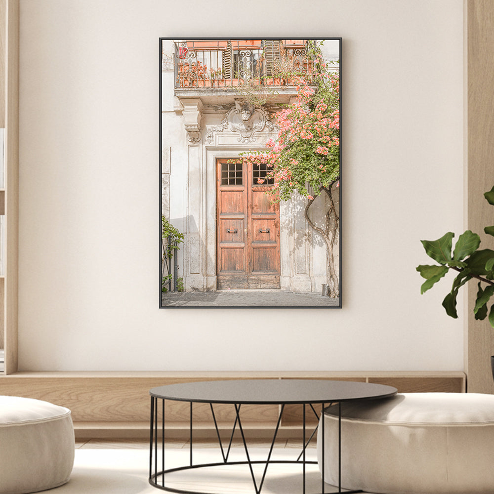 wall-art-print-canvas-poster-framed-Floral Entry-2
