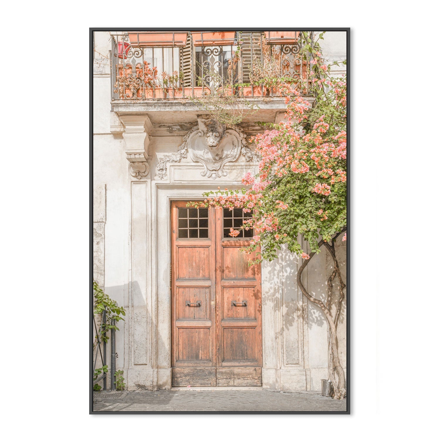 wall-art-print-canvas-poster-framed-Floral Entry-3
