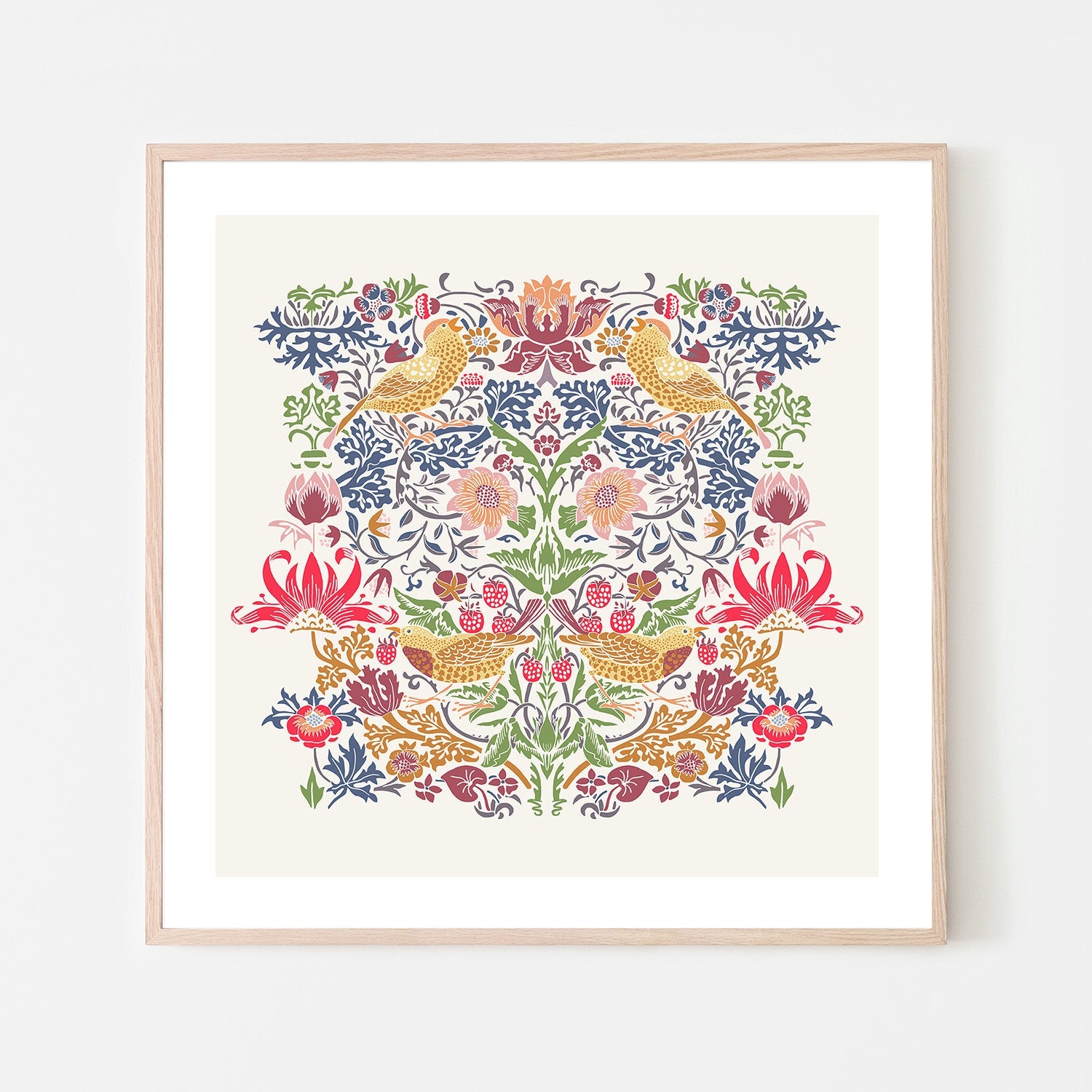wall-art-print-canvas-poster-framed-Floral Harmony-6