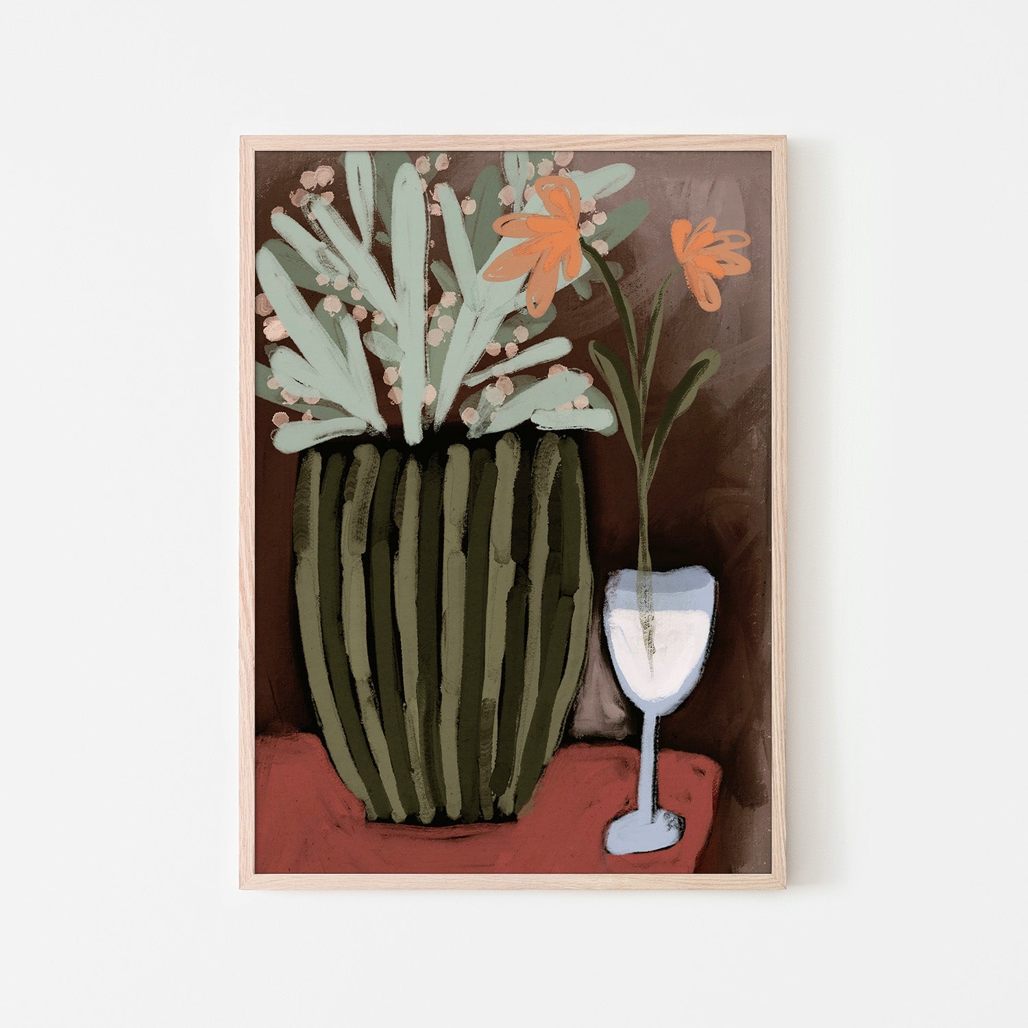 wall-art-print-canvas-poster-framed-Floral Harmony-6