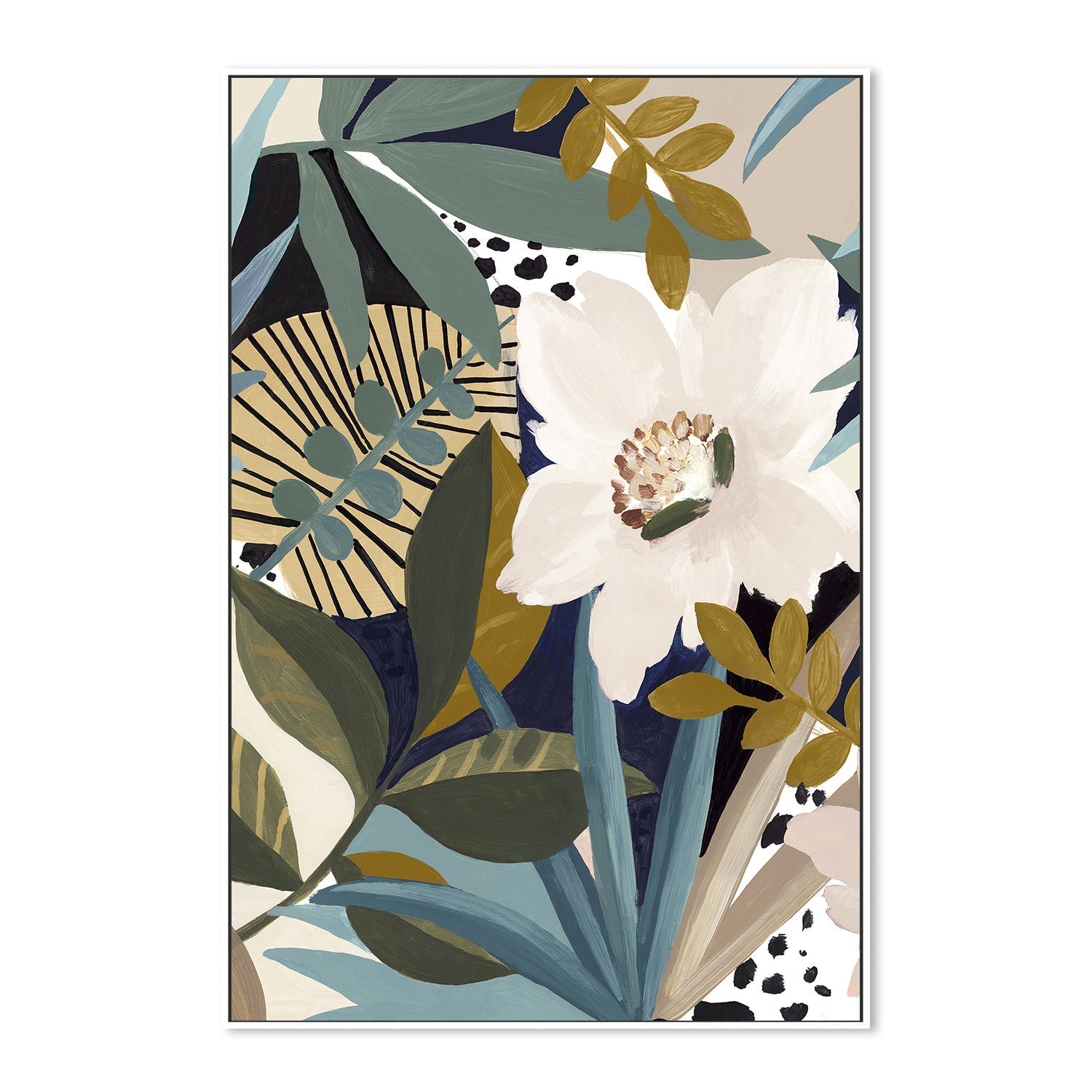 wall-art-print-canvas-poster-framed-Floral Symphony , By Eva Watts-5