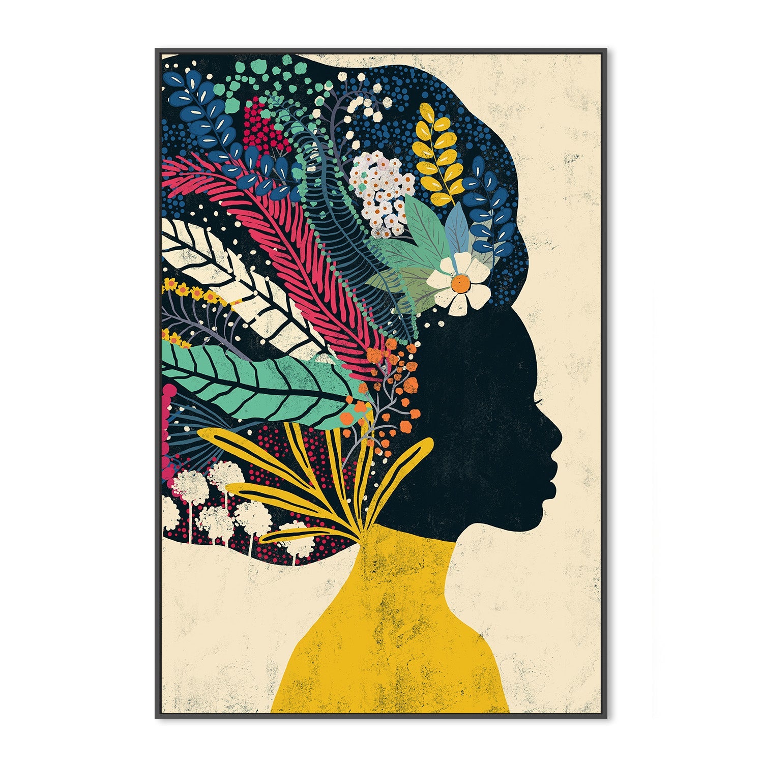 wall-art-print-canvas-poster-framed-Floral Thoughts-3