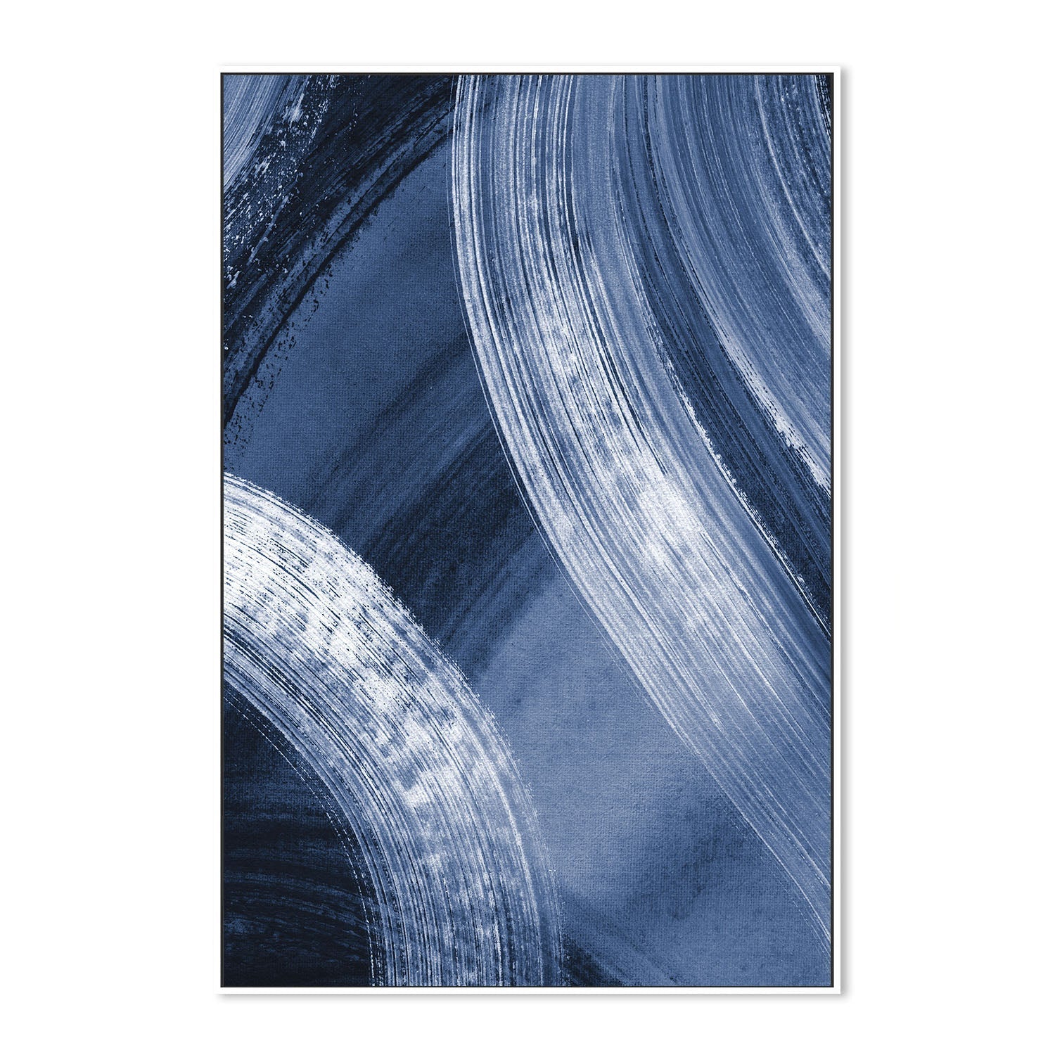 wall-art-print-canvas-poster-framed-Flow States Blue, Style A , By Danushka Abeygoda-5