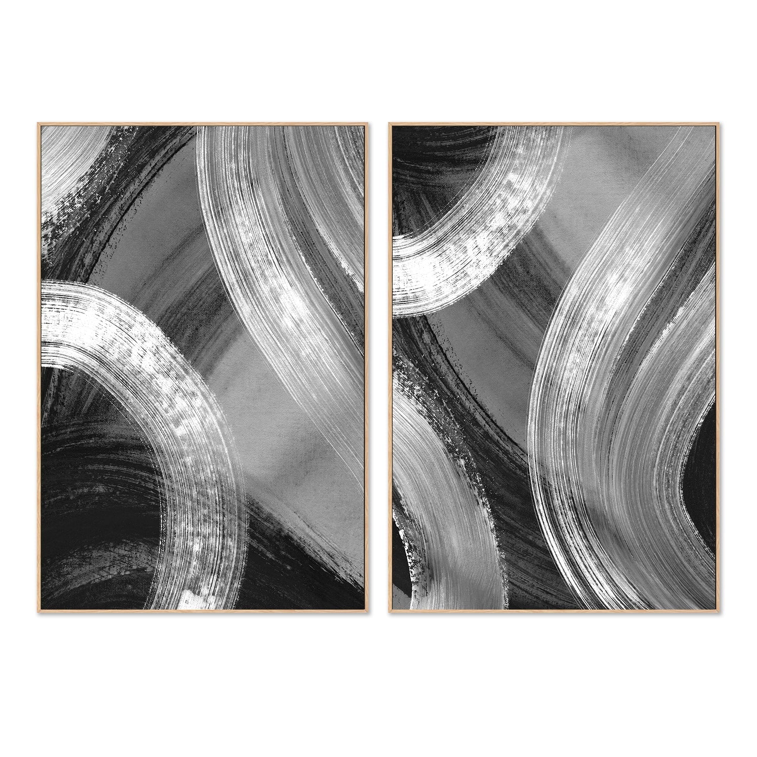 wall-art-print-canvas-poster-framed-Flow States, Style A & B, Set Of 2 , By Danushka Abeygoda-4
