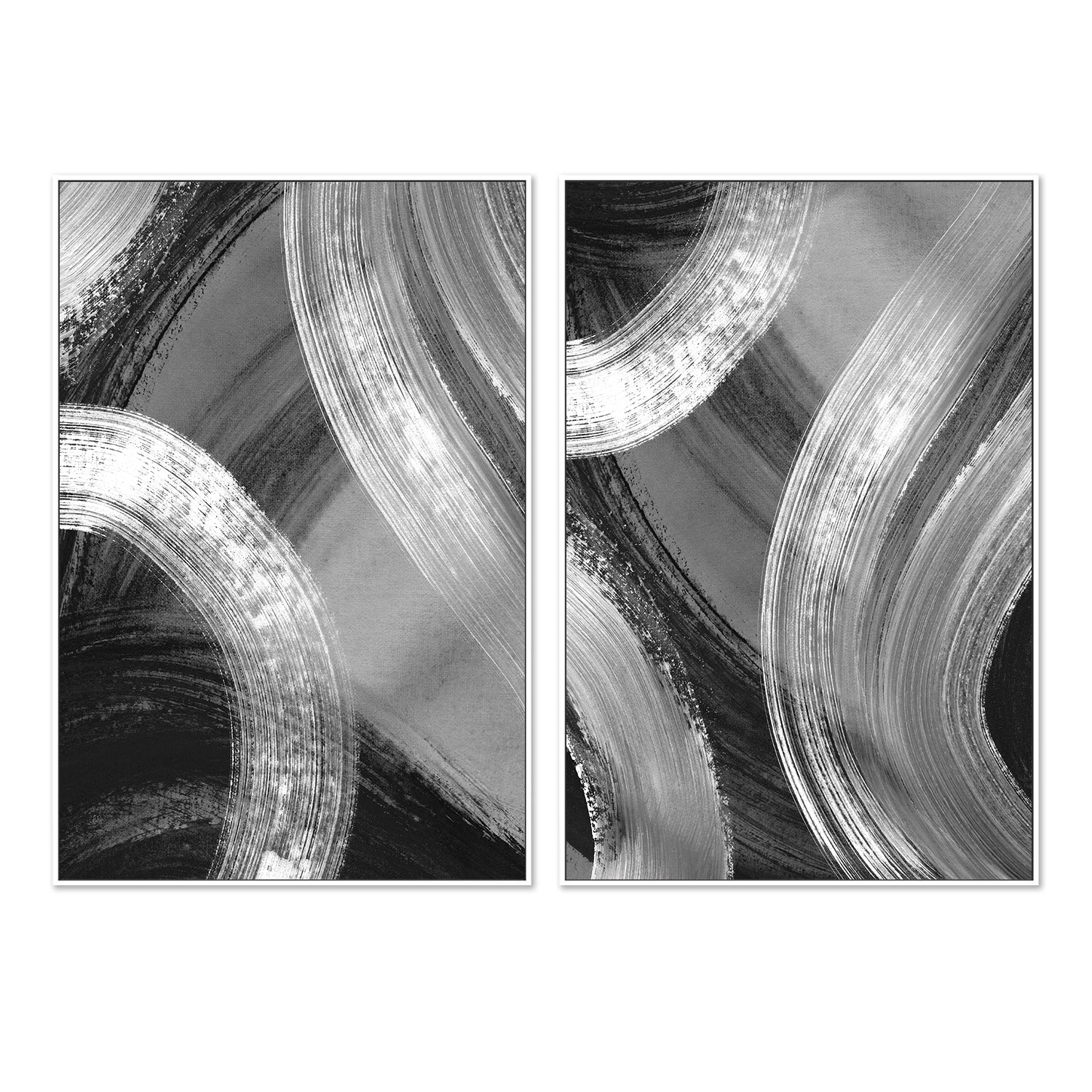 wall-art-print-canvas-poster-framed-Flow States, Style A & B, Set Of 2 , By Danushka Abeygoda-5