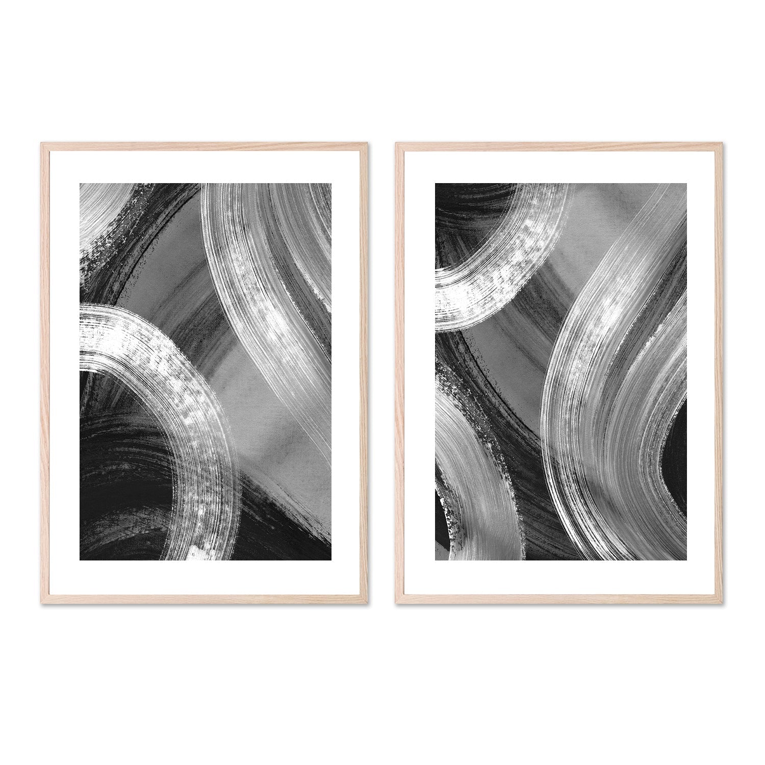 wall-art-print-canvas-poster-framed-Flow States, Style A & B, Set Of 2 , By Danushka Abeygoda-6