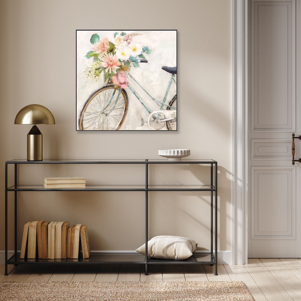 wall-art-print-canvas-poster-framed-Flower Bike, Style A , By Nina Blue-7