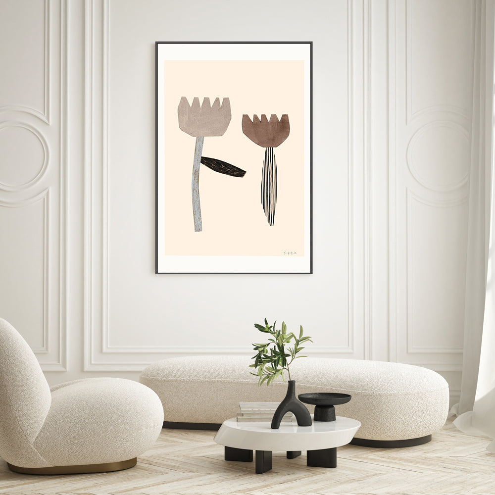 wall-art-print-canvas-poster-framed-Flower Collage-7