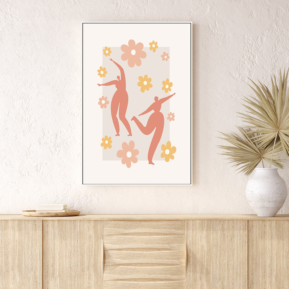 wall-art-print-canvas-poster-framed-Flower Dancers-GIOIA-WALL-ART