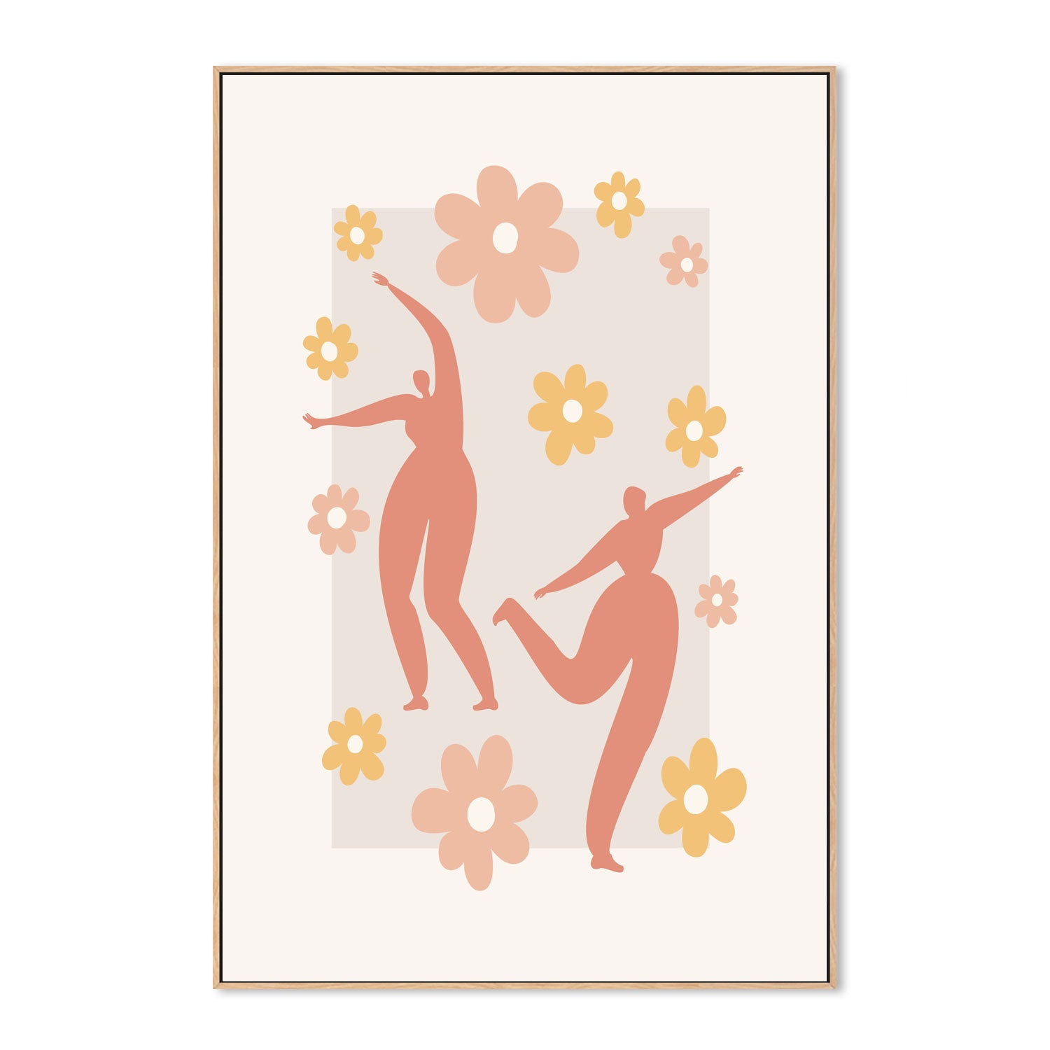 wall-art-print-canvas-poster-framed-Flower Dancers-GIOIA-WALL-ART
