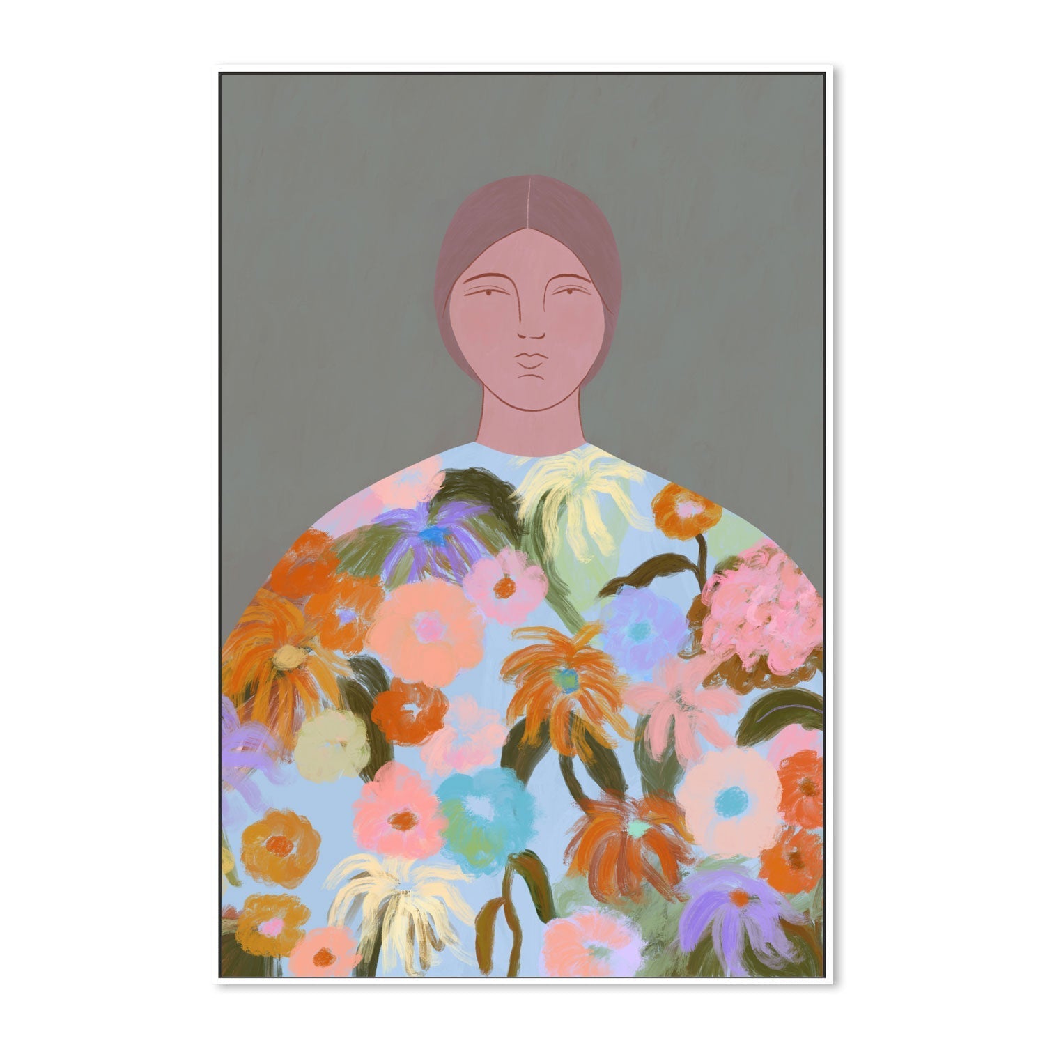 wall-art-print-canvas-poster-framed-Flower Fields , By Constanza Goeppinger-5