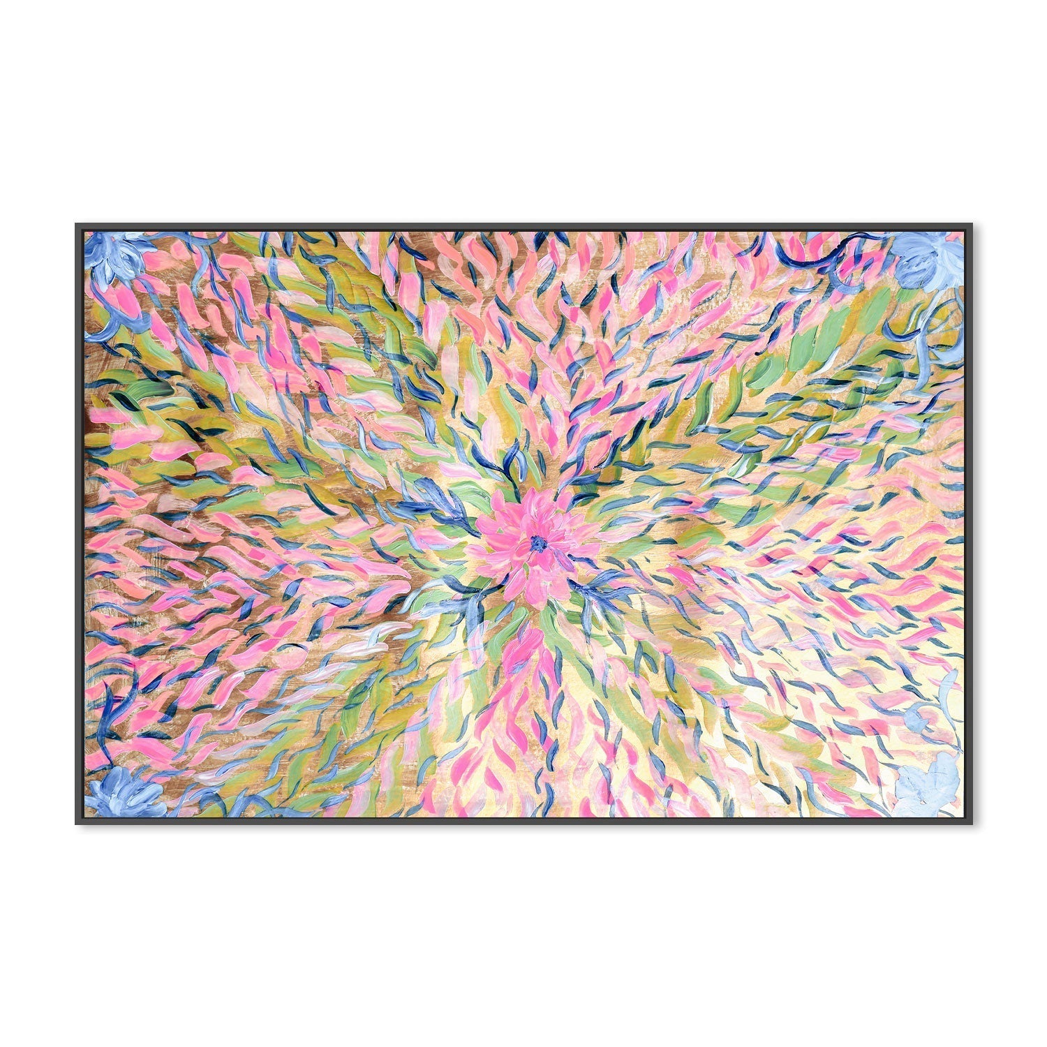 wall-art-print-canvas-poster-framed-Flower Power , By Nadar Musa-GIOIA-WALL-ART