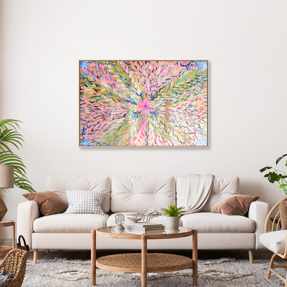 wall-art-print-canvas-poster-framed-Flower Power , By Nadar Musa-GIOIA-WALL-ART