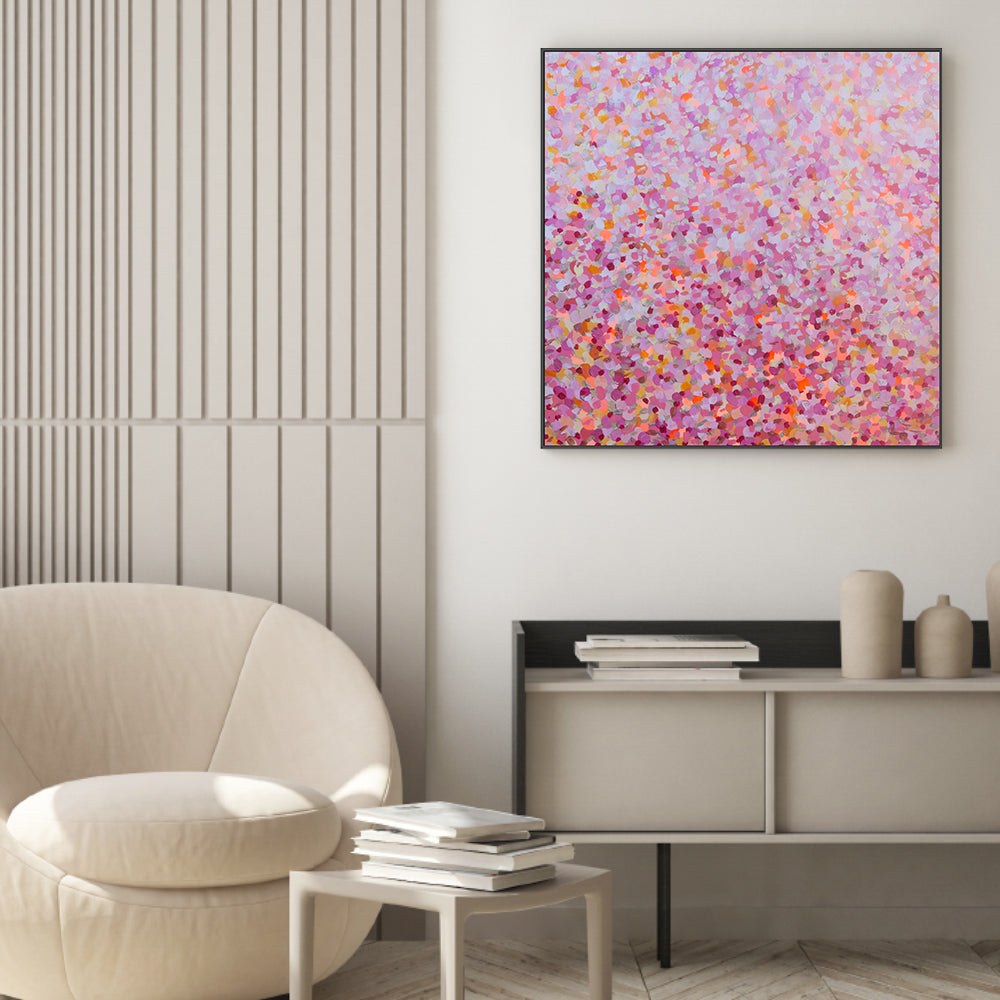 wall-art-print-canvas-poster-framed-Flower Rush , By Katherine Spiller-GIOIA-WALL-ART