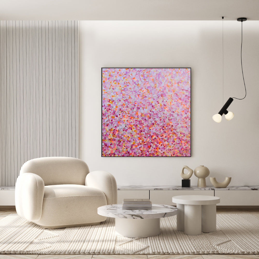 wall-art-print-canvas-poster-framed-Flower Rush , By Katherine Spiller-GIOIA-WALL-ART