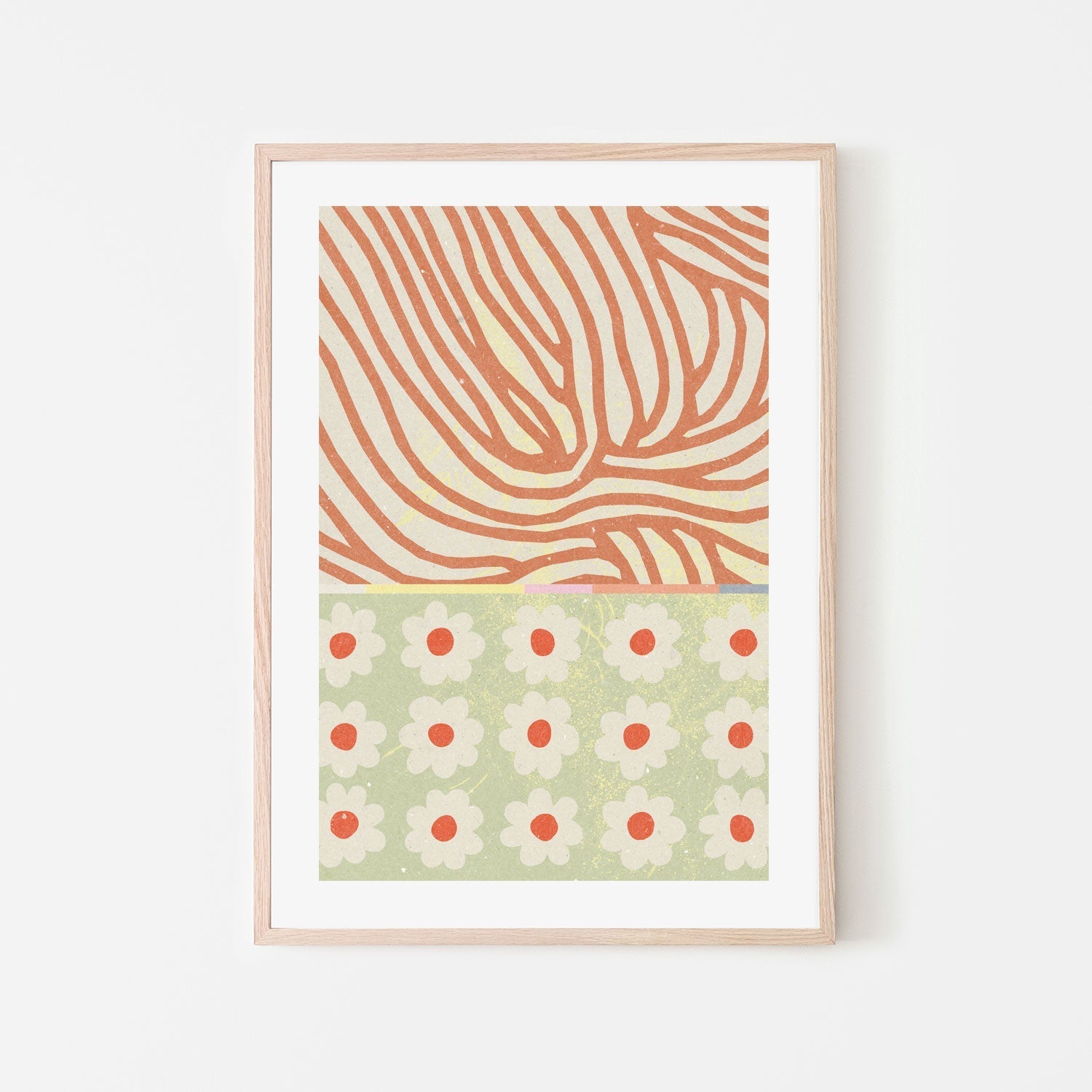 wall-art-print-canvas-poster-framed-Flowers Composition, Style B-6