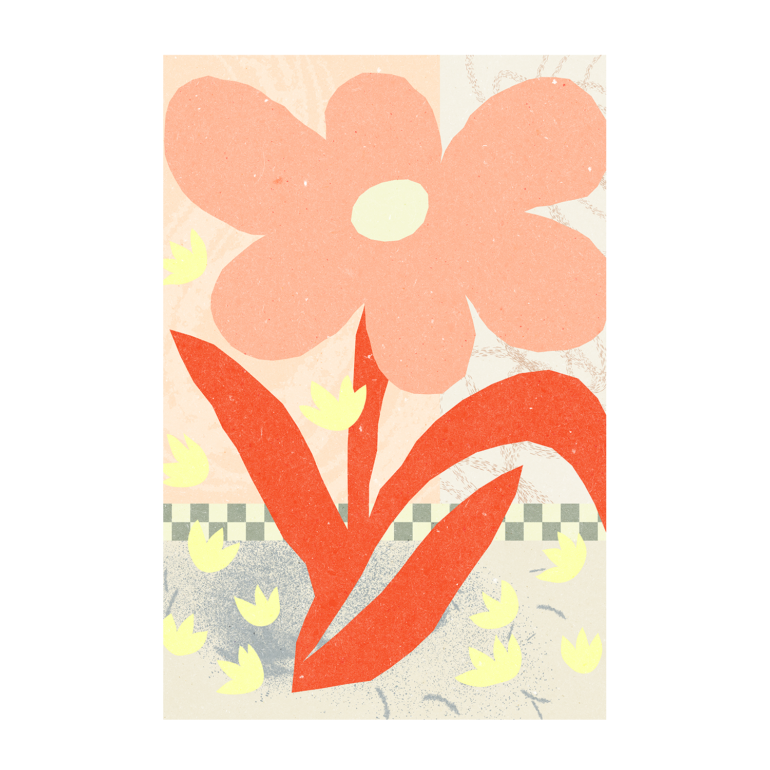 wall-art-print-canvas-poster-framed-Flowers Composition,Set of 2-7