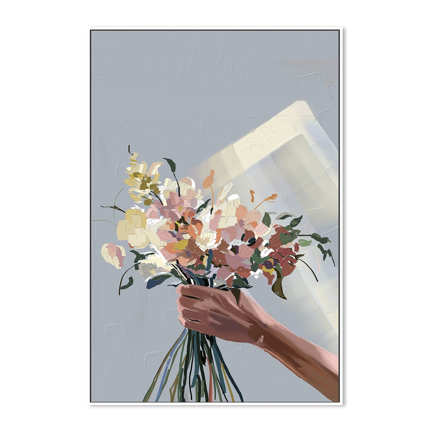 wall-art-print-canvas-poster-framed-Flowers In the Light , By Jenna Alheit-5
