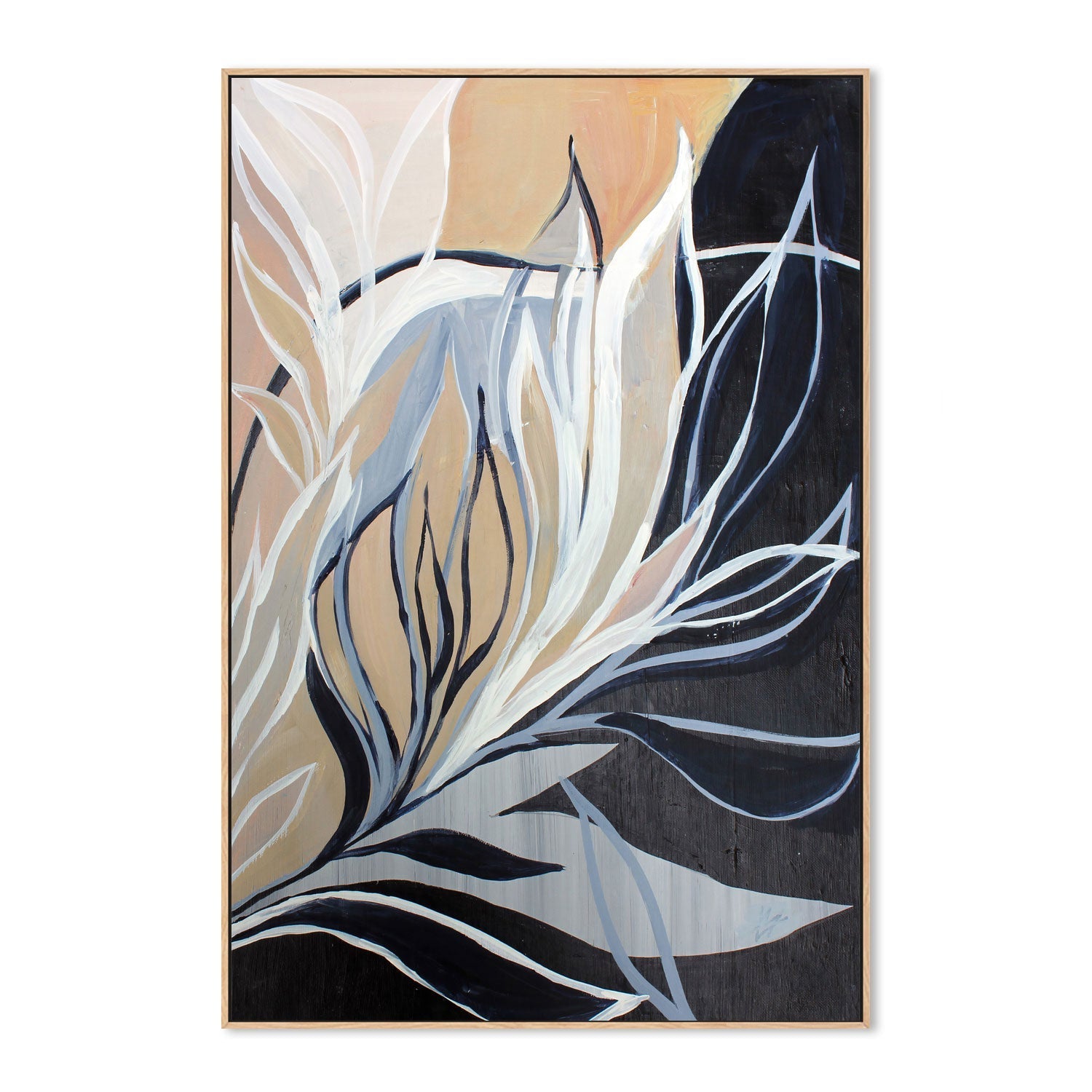 wall-art-print-canvas-poster-framed-Flowers, Style D , By Amelia Aveline-4