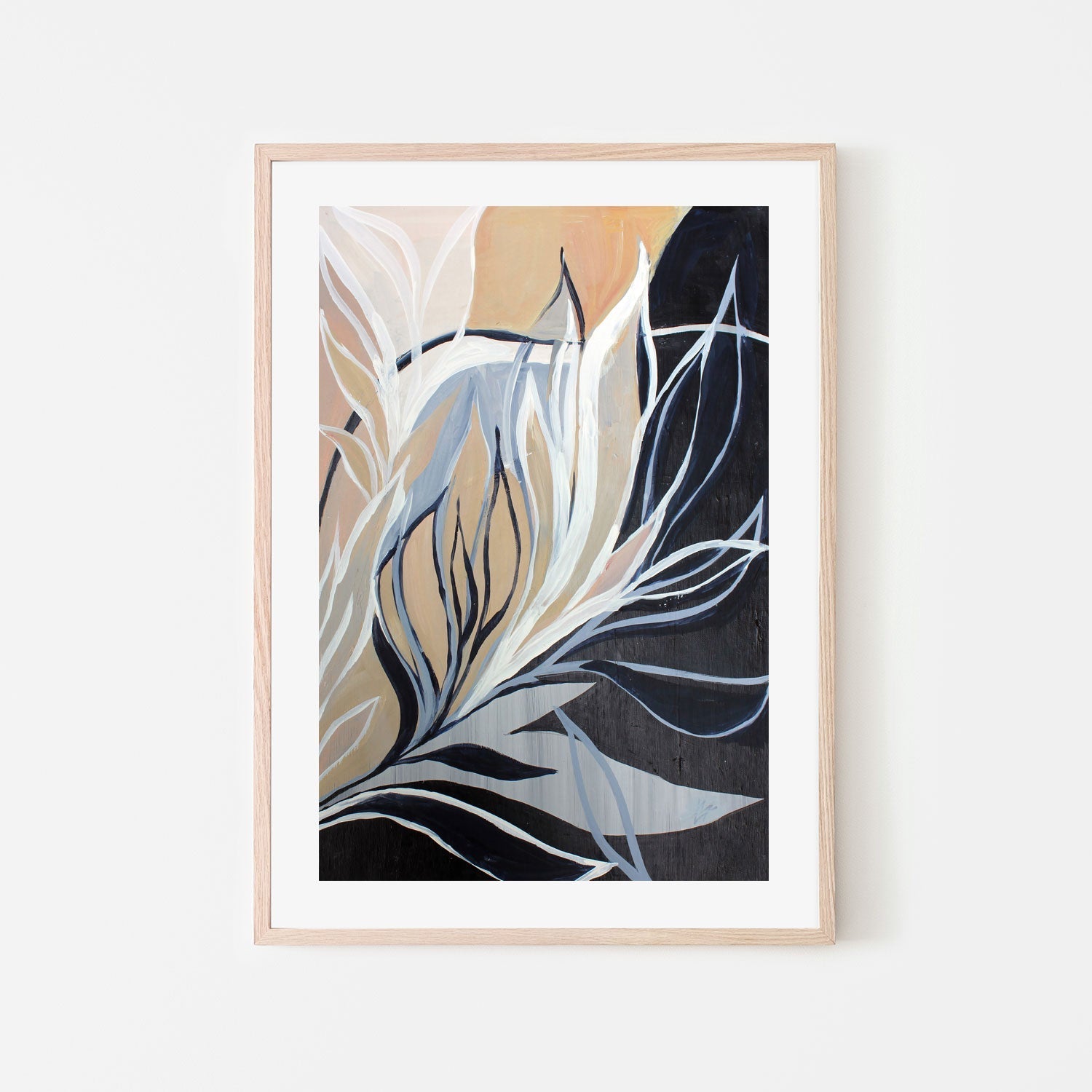 wall-art-print-canvas-poster-framed-Flowers, Style D , By Amelia Aveline-6