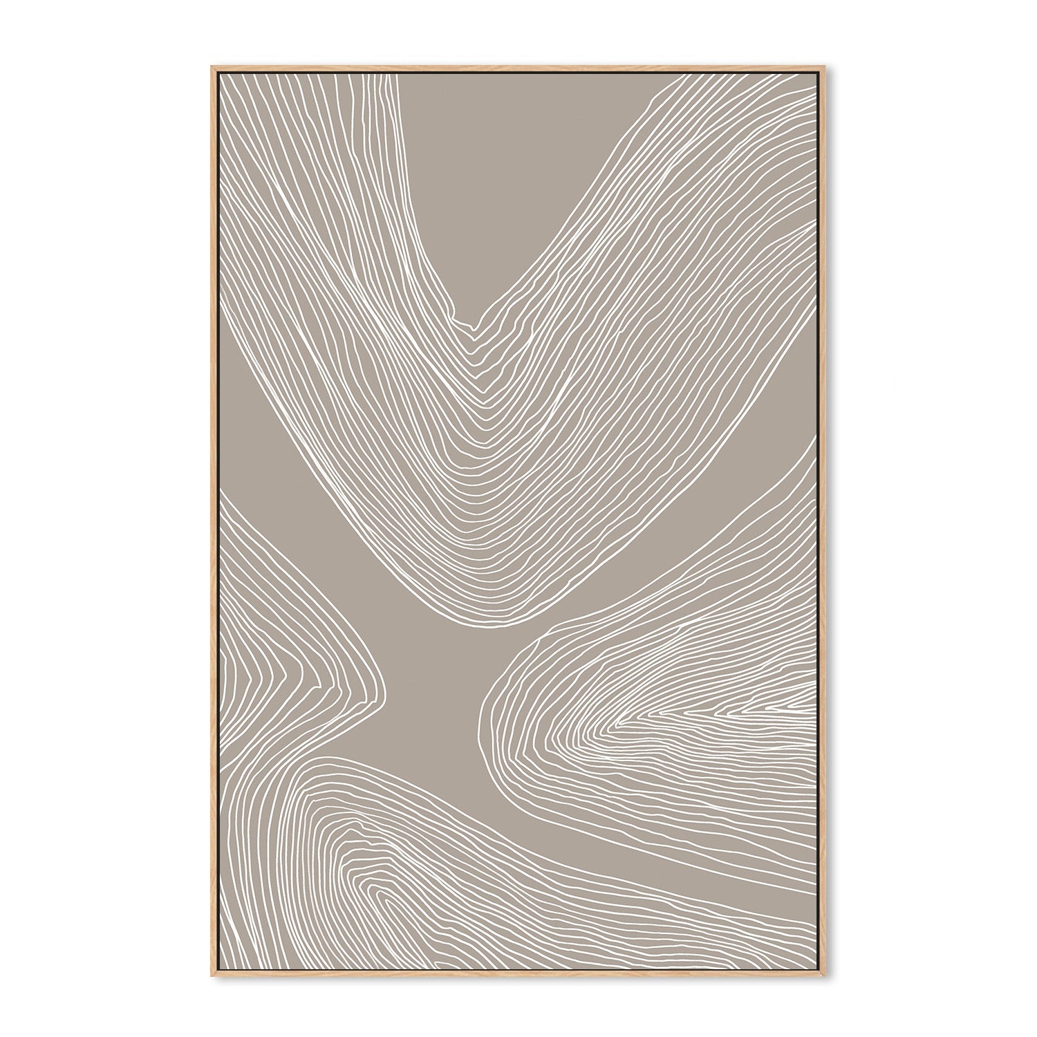 wall-art-print-canvas-poster-framed-Flowing Contours Line Art-4